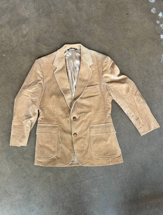 Tan "Stipling Cox" Corduroy Sport Coat