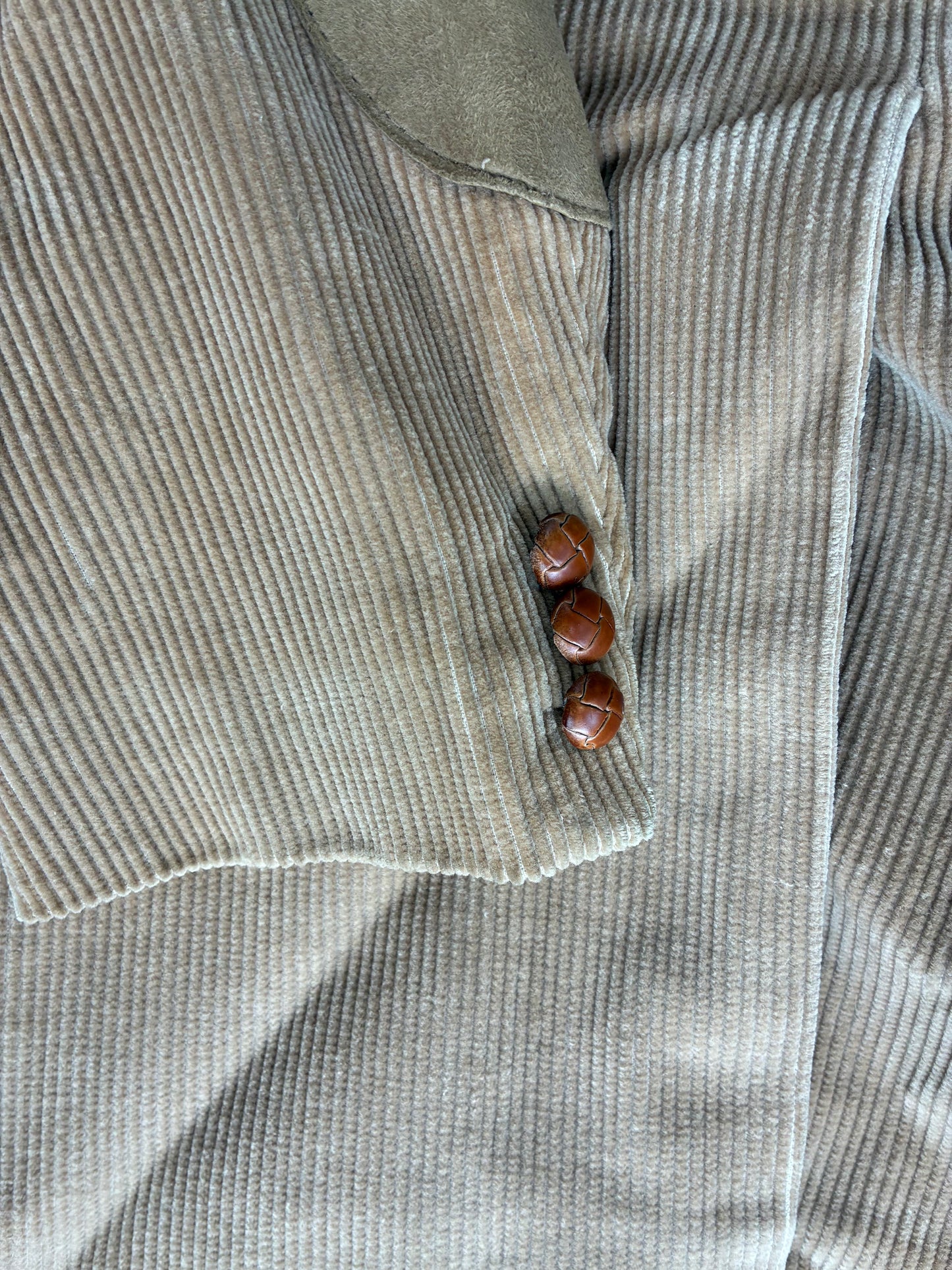 Tan "Stipling Cox" Corduroy Sport Coat
