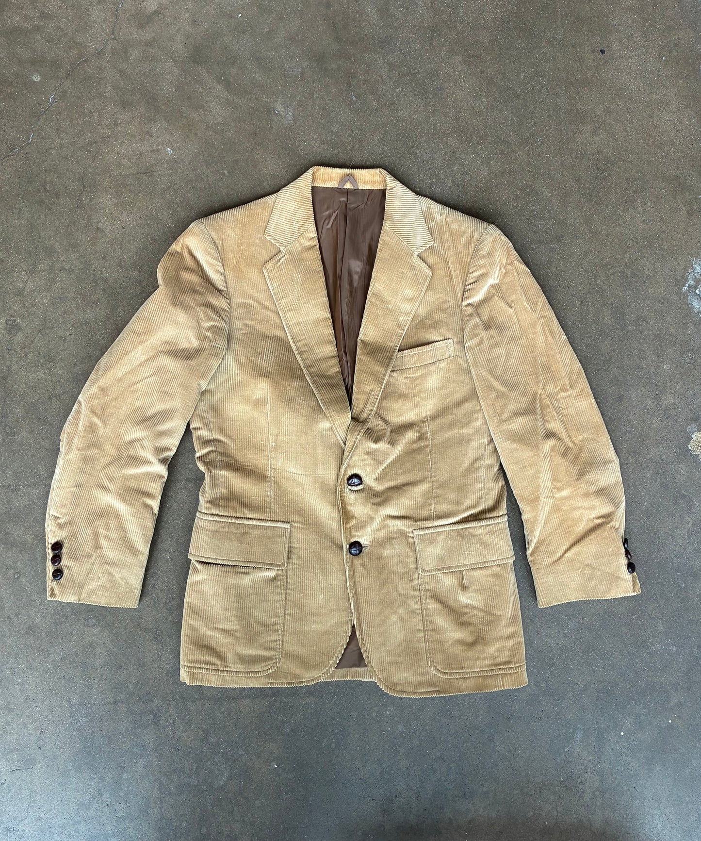 Tan "All Collection" Corduroy Sport Coat