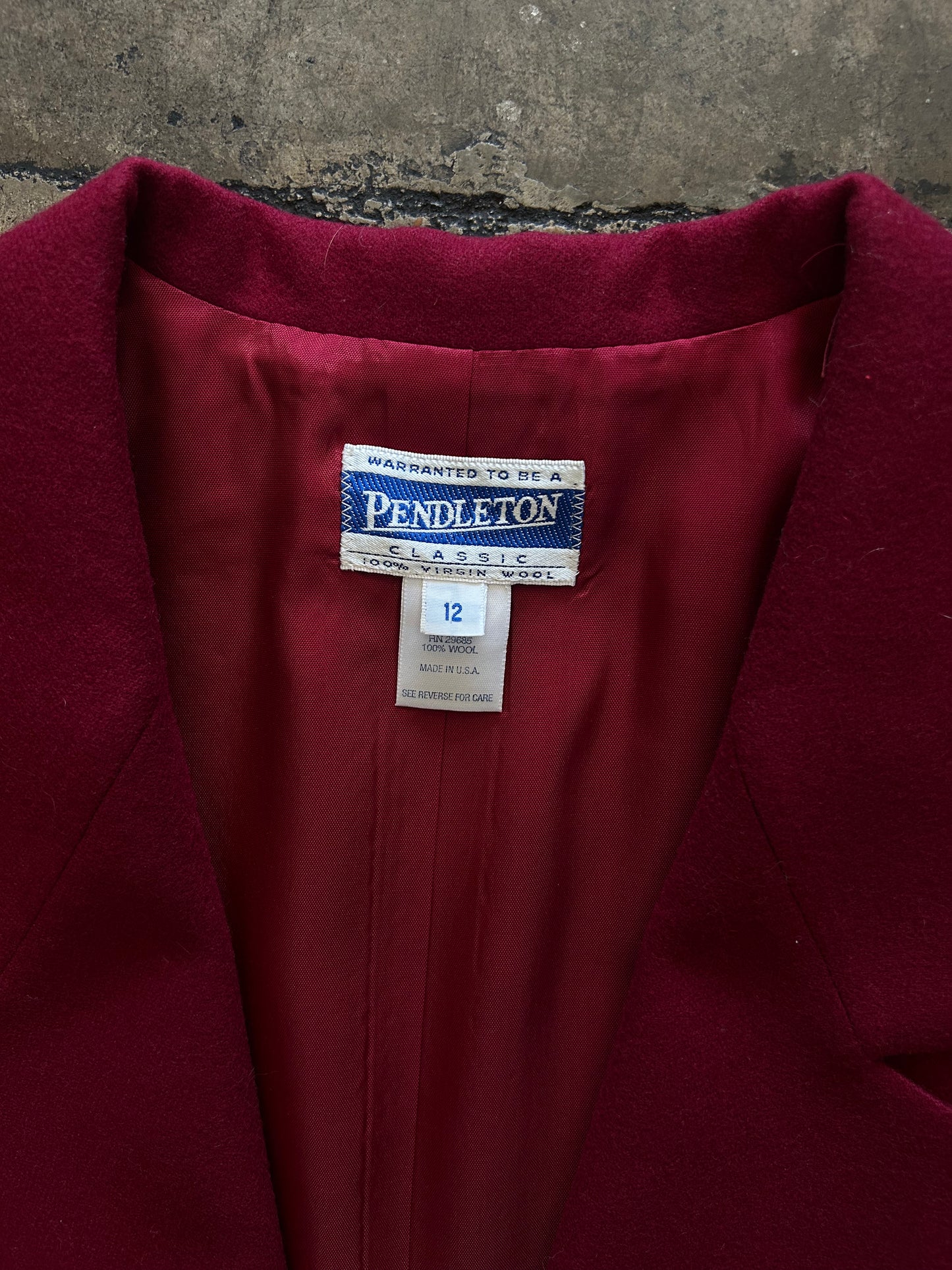Pendleton Women's 2 Button Blazer