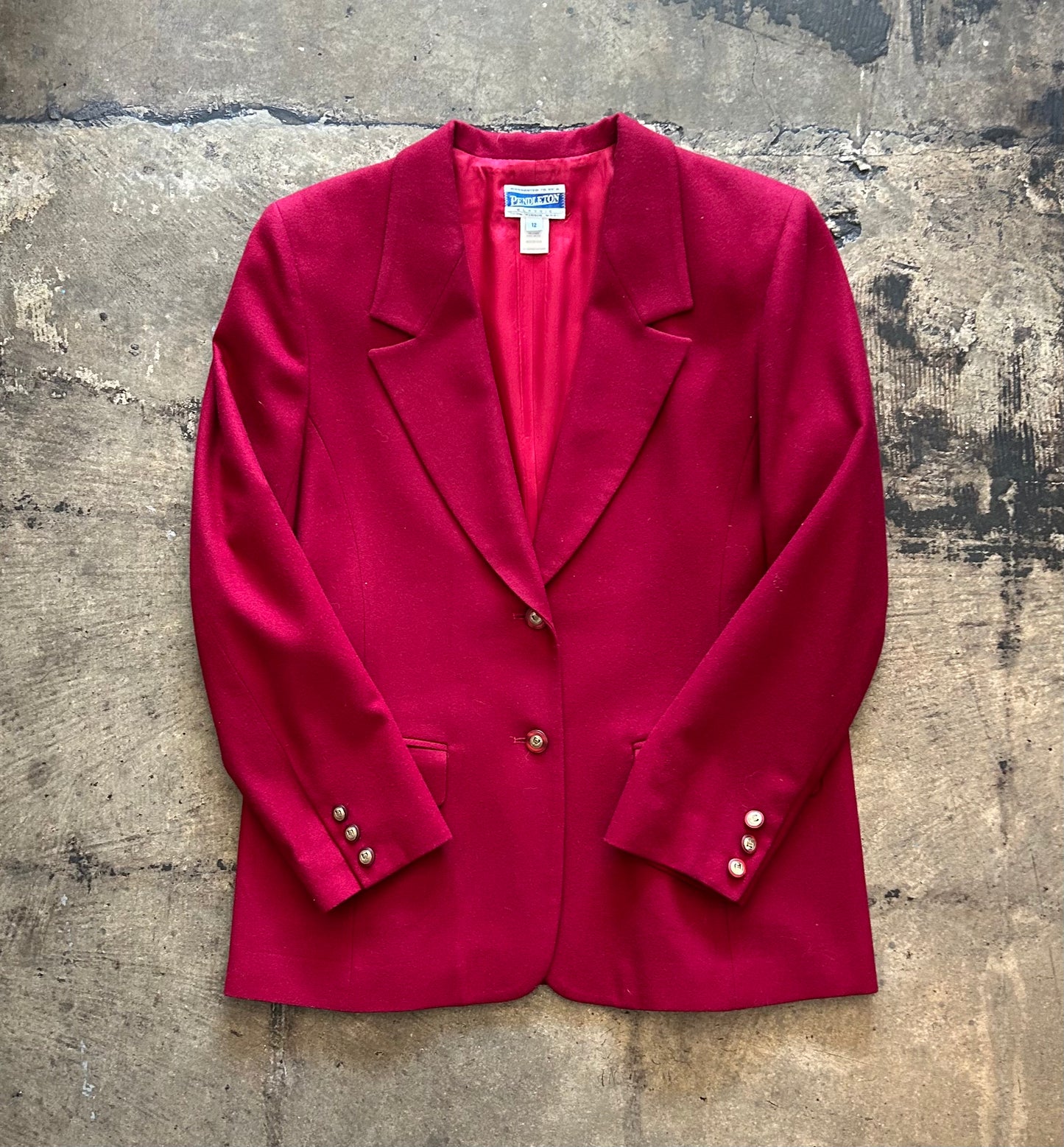 Pendleton Women's 2 Button Blazer
