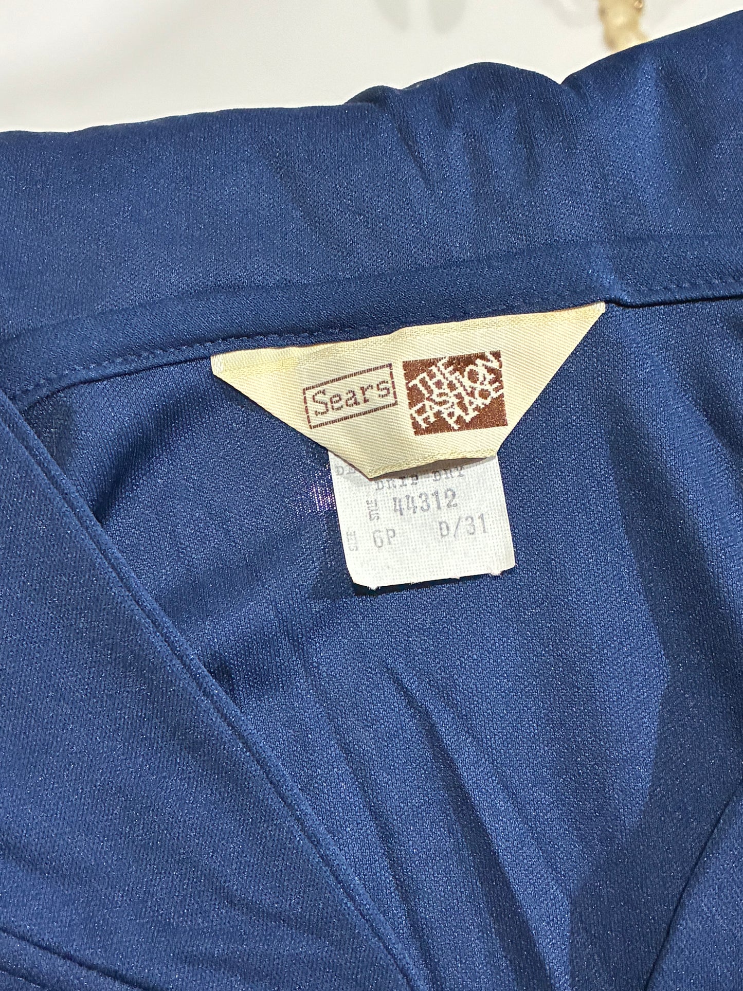 Blue + White Uniform Dress