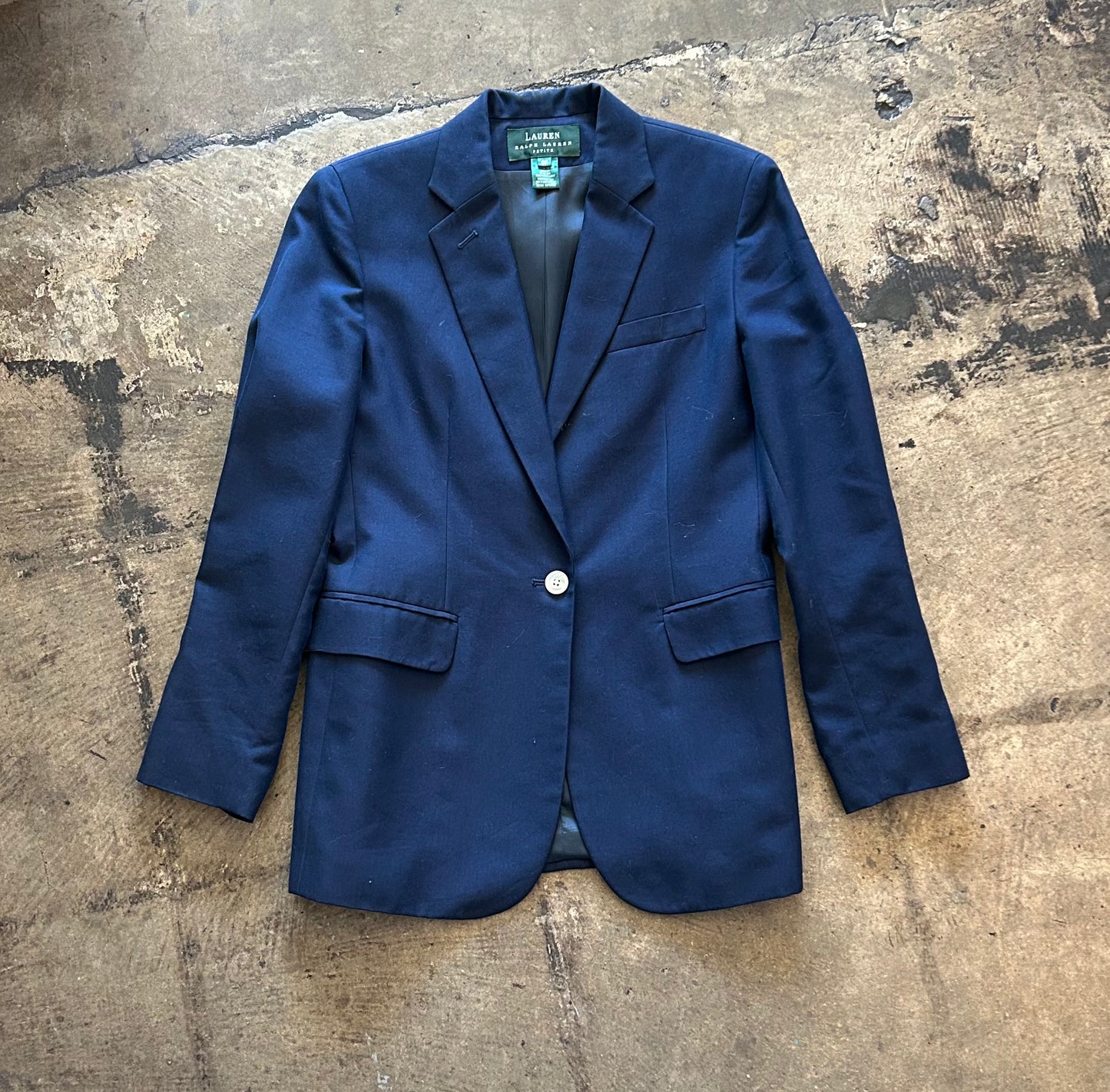 Navy Ralph Lauren Womens Blazer