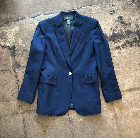 Navy Ralph Lauren Womens Blazer