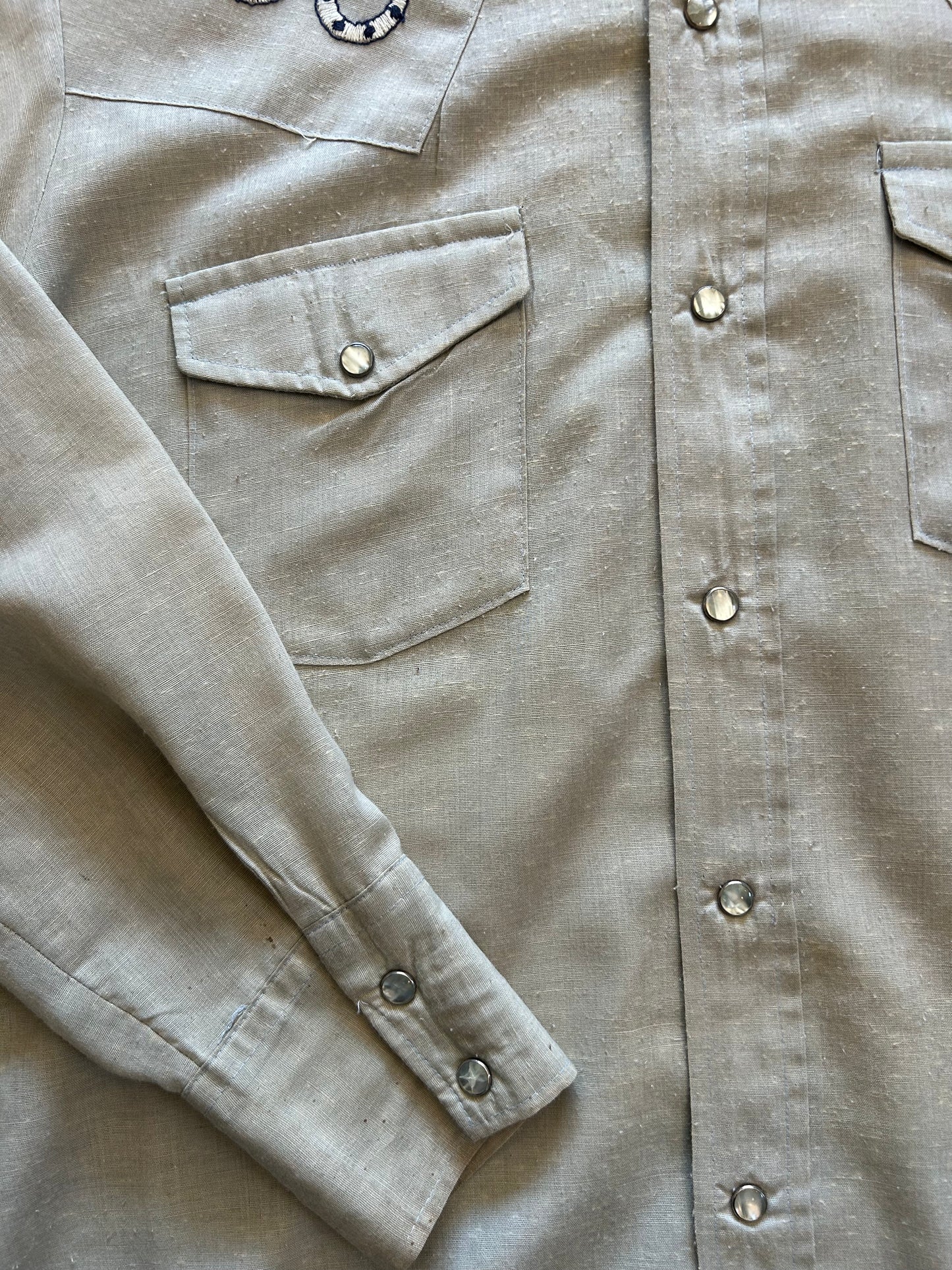 Natural Rodeo Pearlsnap Shirt