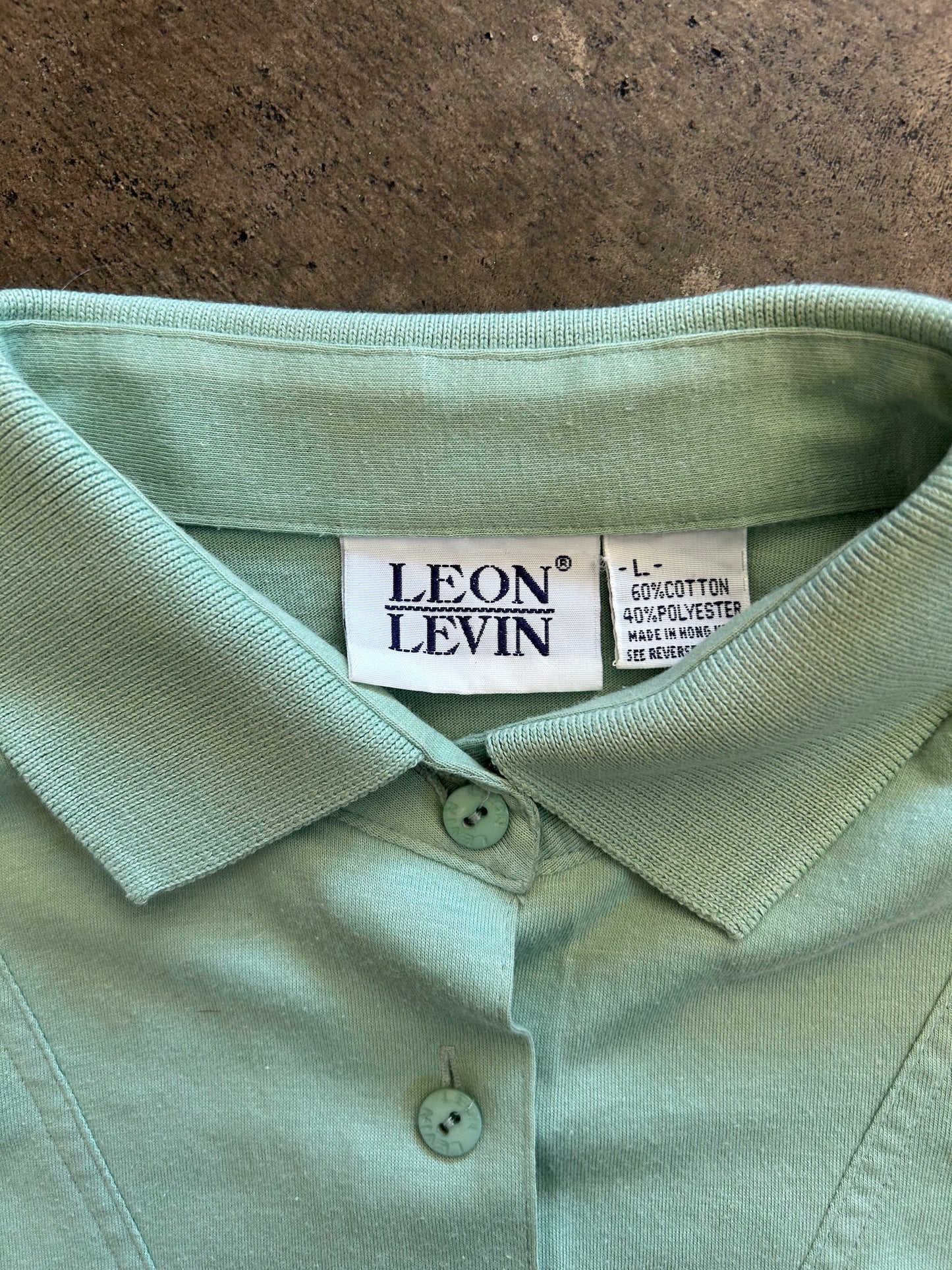Mint Long Sleeve Polo