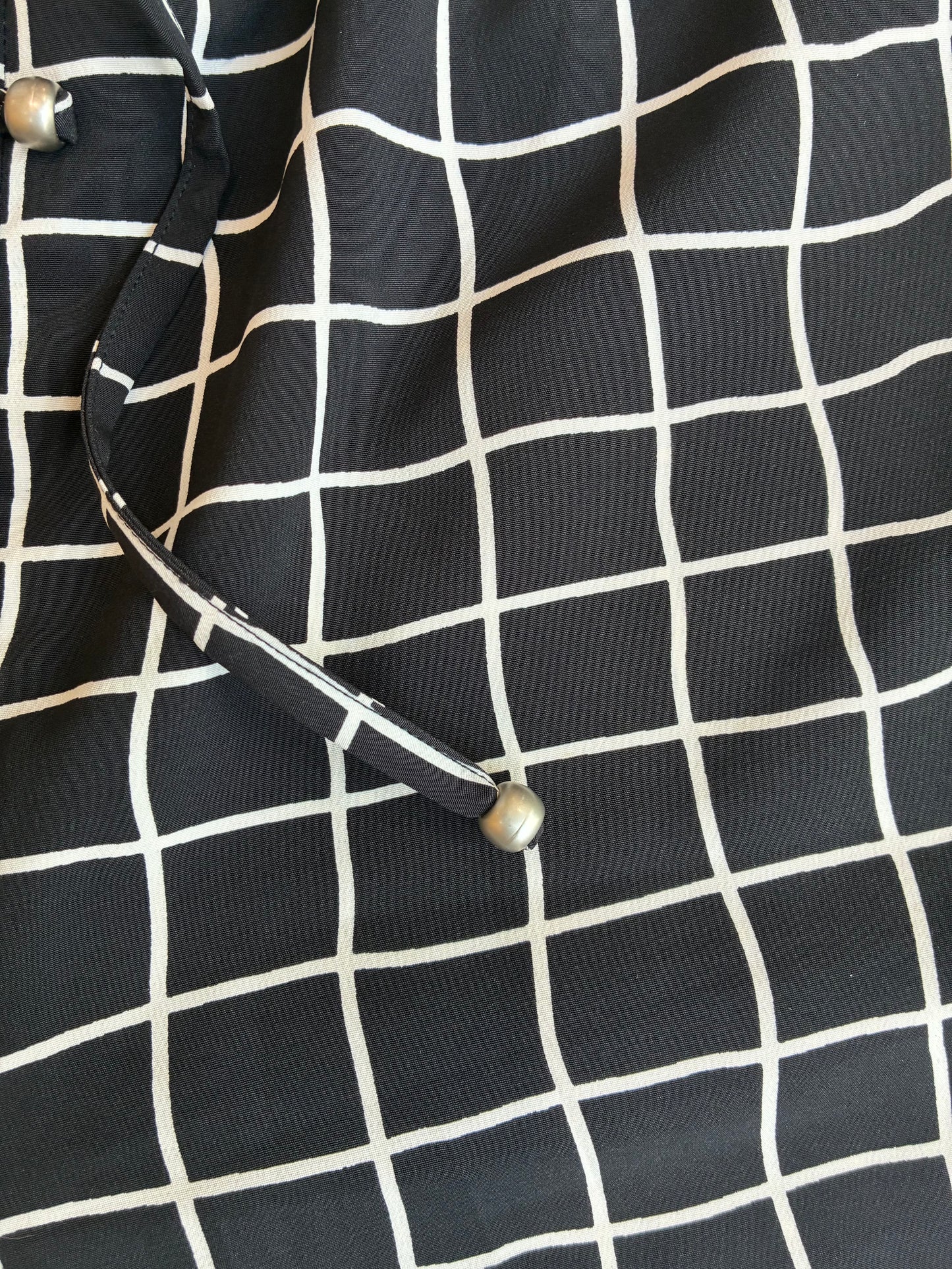 Black + White Ellen Tracy Checkered Pants