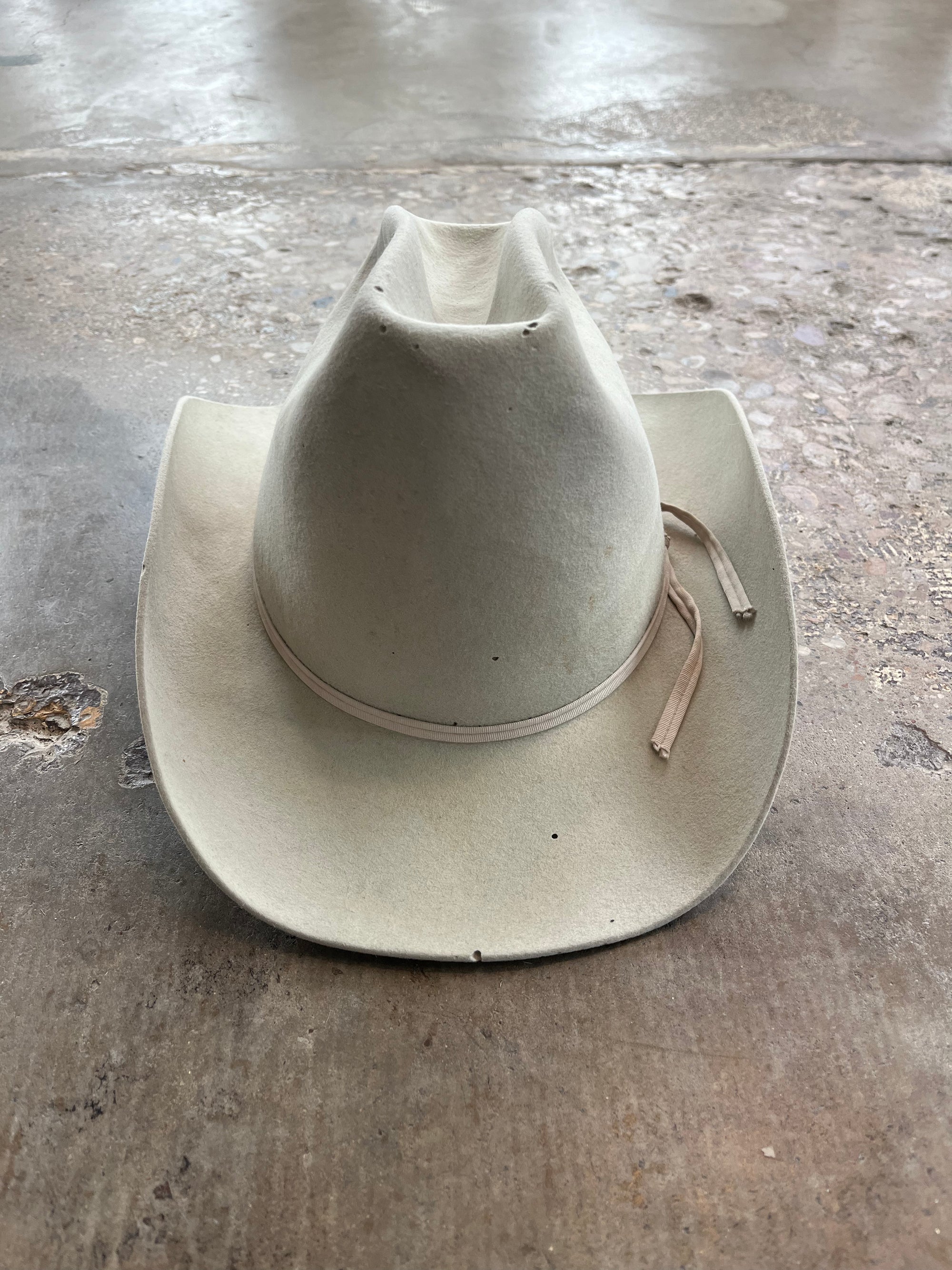 Beige Stetson Cowboy Hat