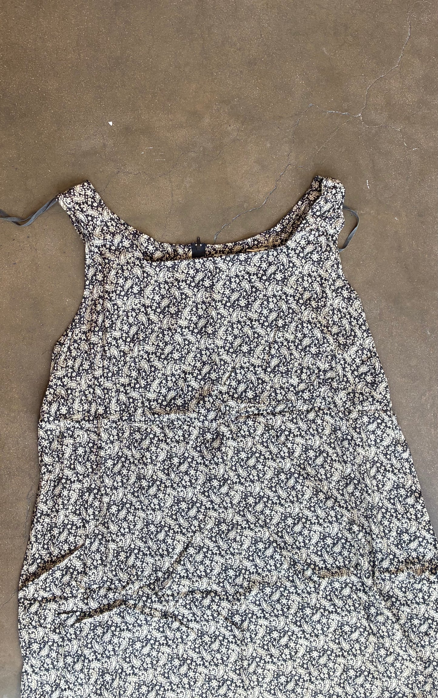 Kathie Lee Paisley Print Dress