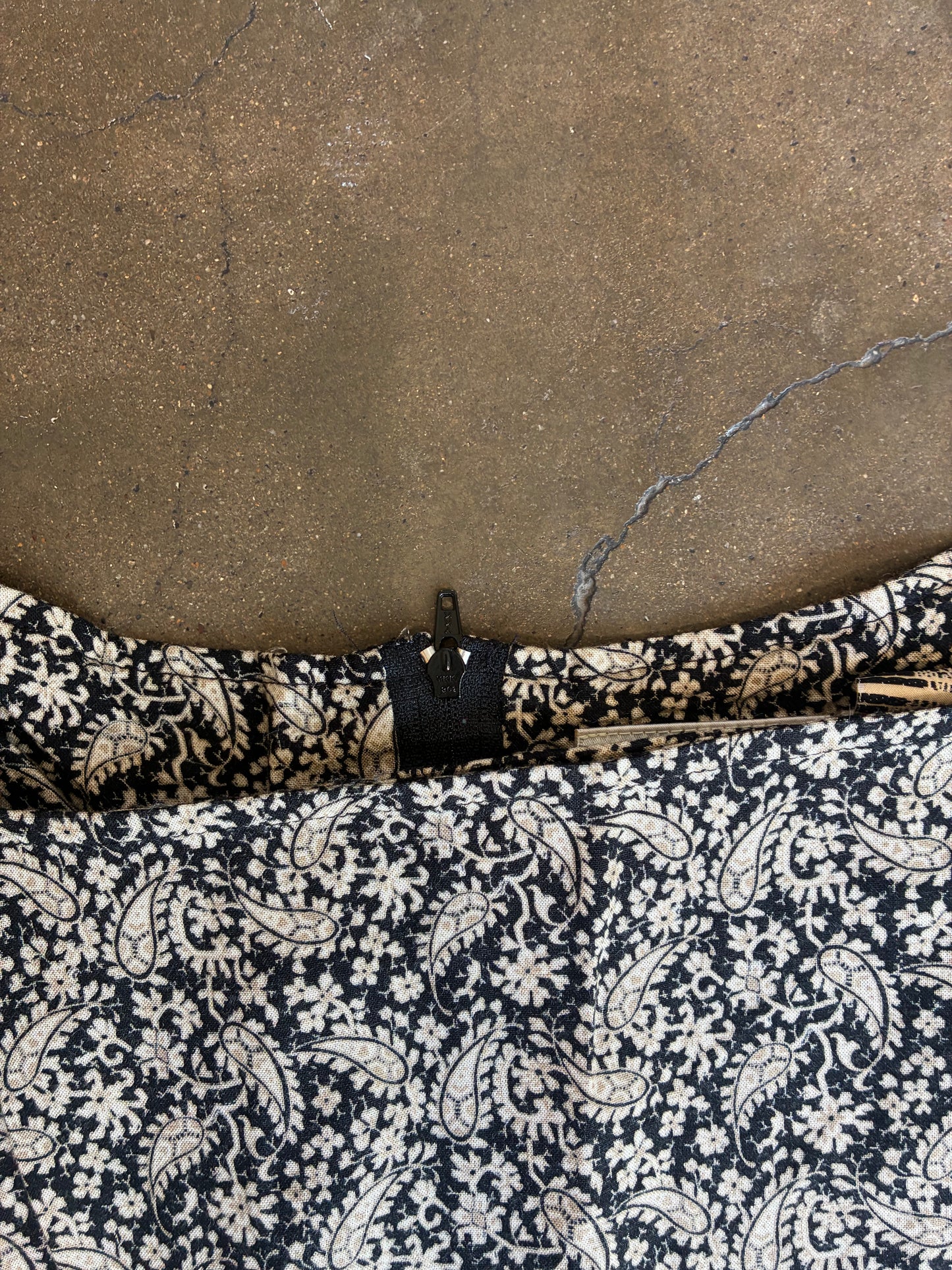 Kathie Lee Paisley Print Dress