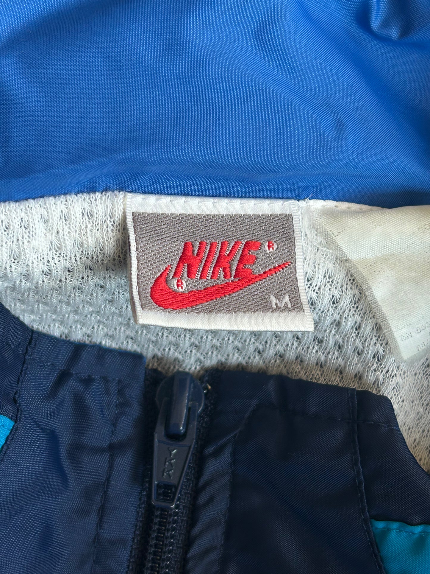 Blue + White Nike Windbreaker