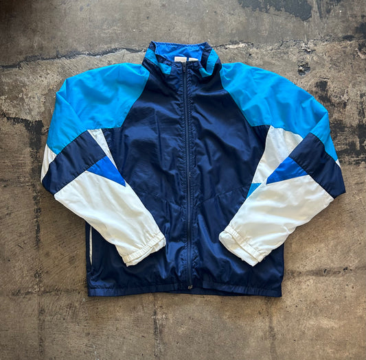 Blue + White Nike Windbreaker