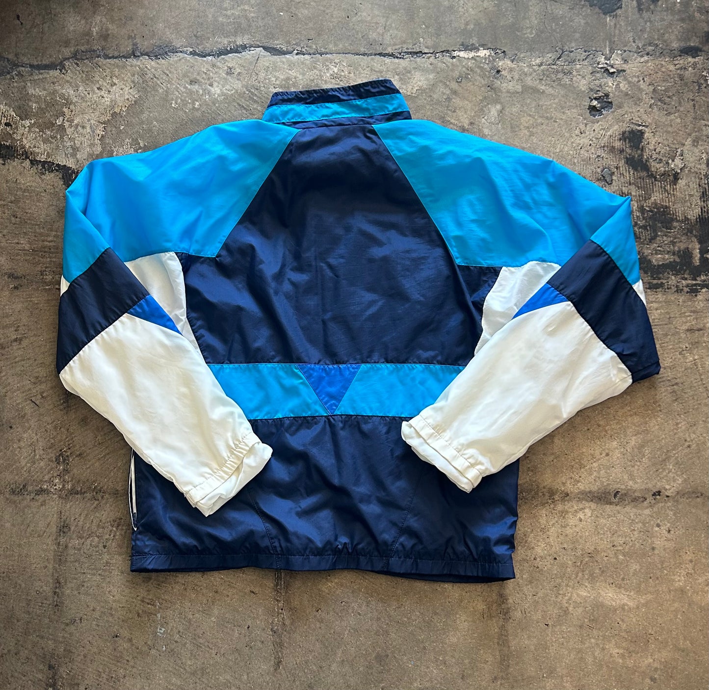 Blue + White Nike Windbreaker
