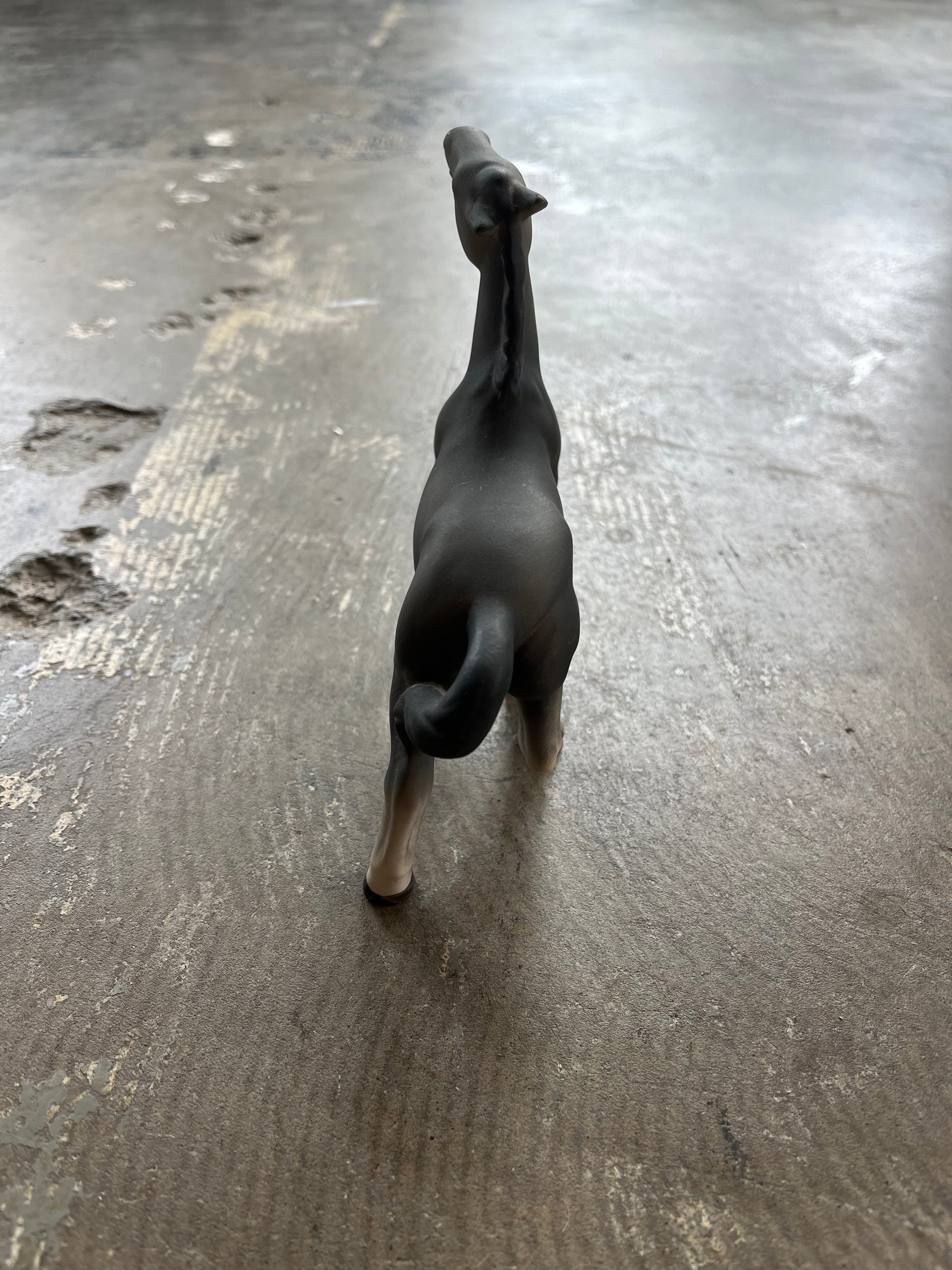Japanese Ceramic Horse Figurine