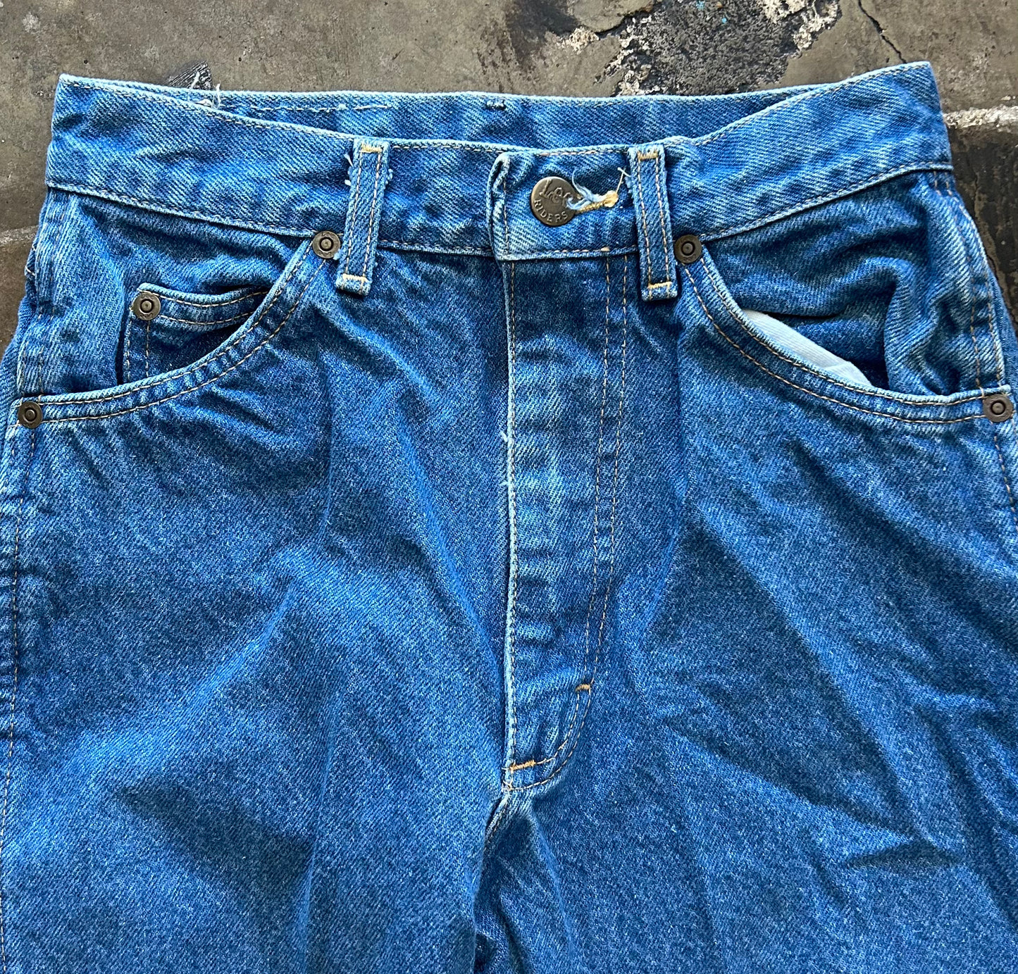 Lee High Waist Straight Leg Denim