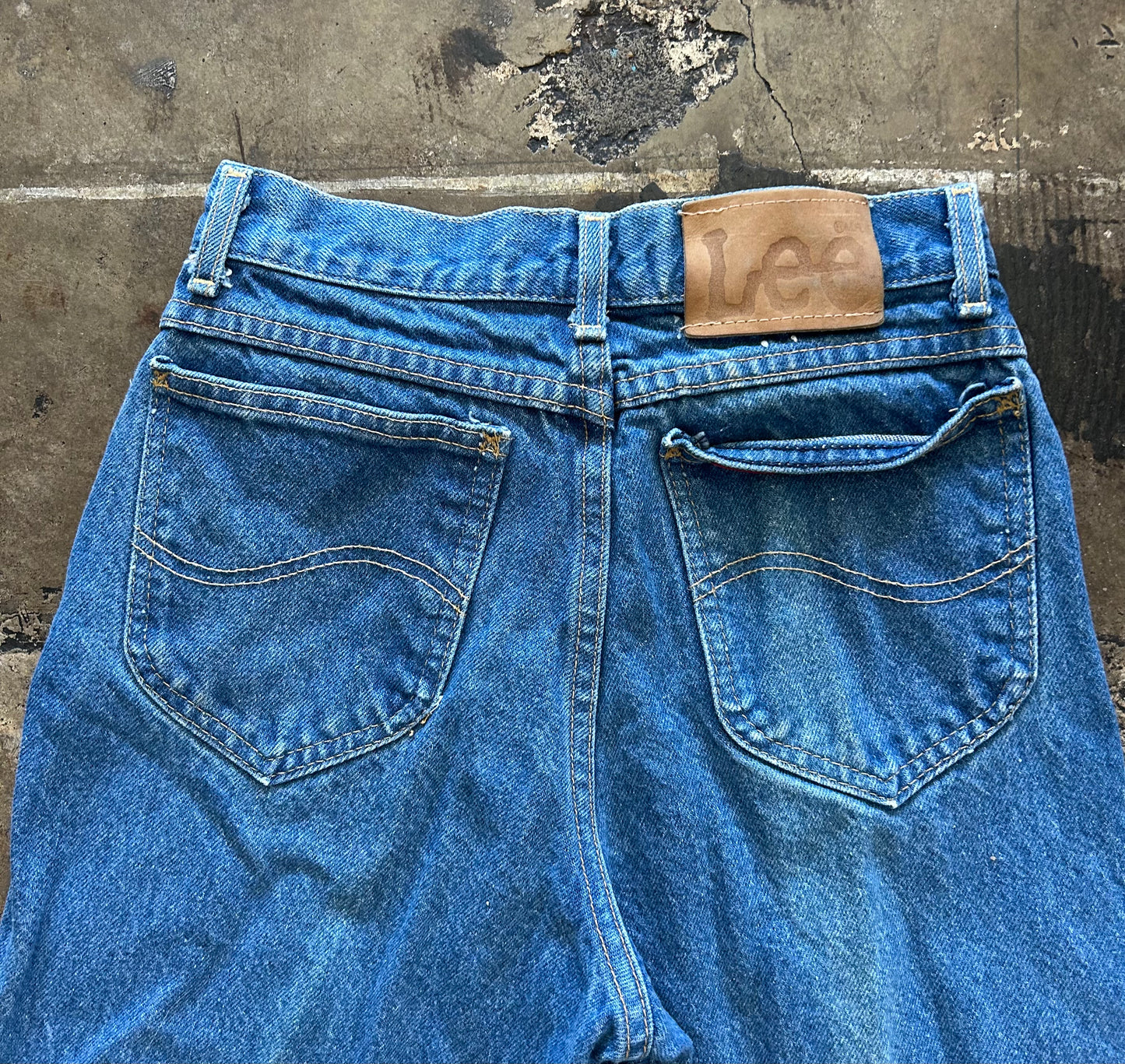 Lee High Waist Straight Leg Denim