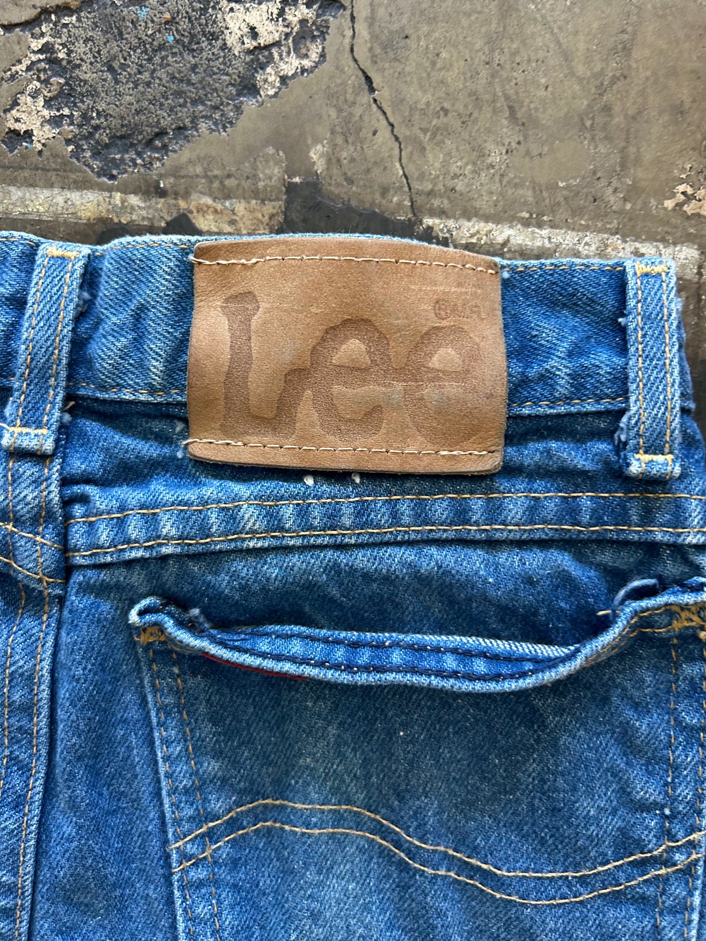 Lee High Waist Straight Leg Denim
