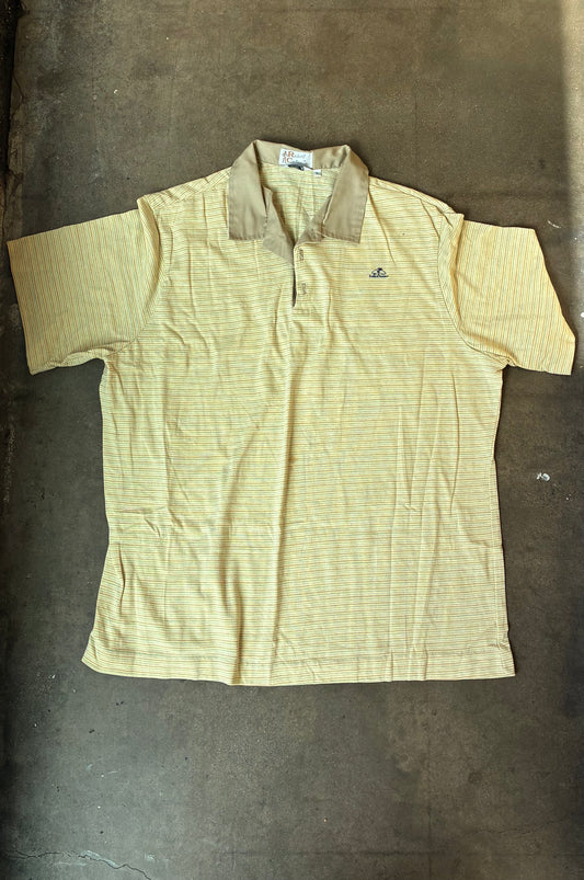Yellow Striped Endless Summer Polo