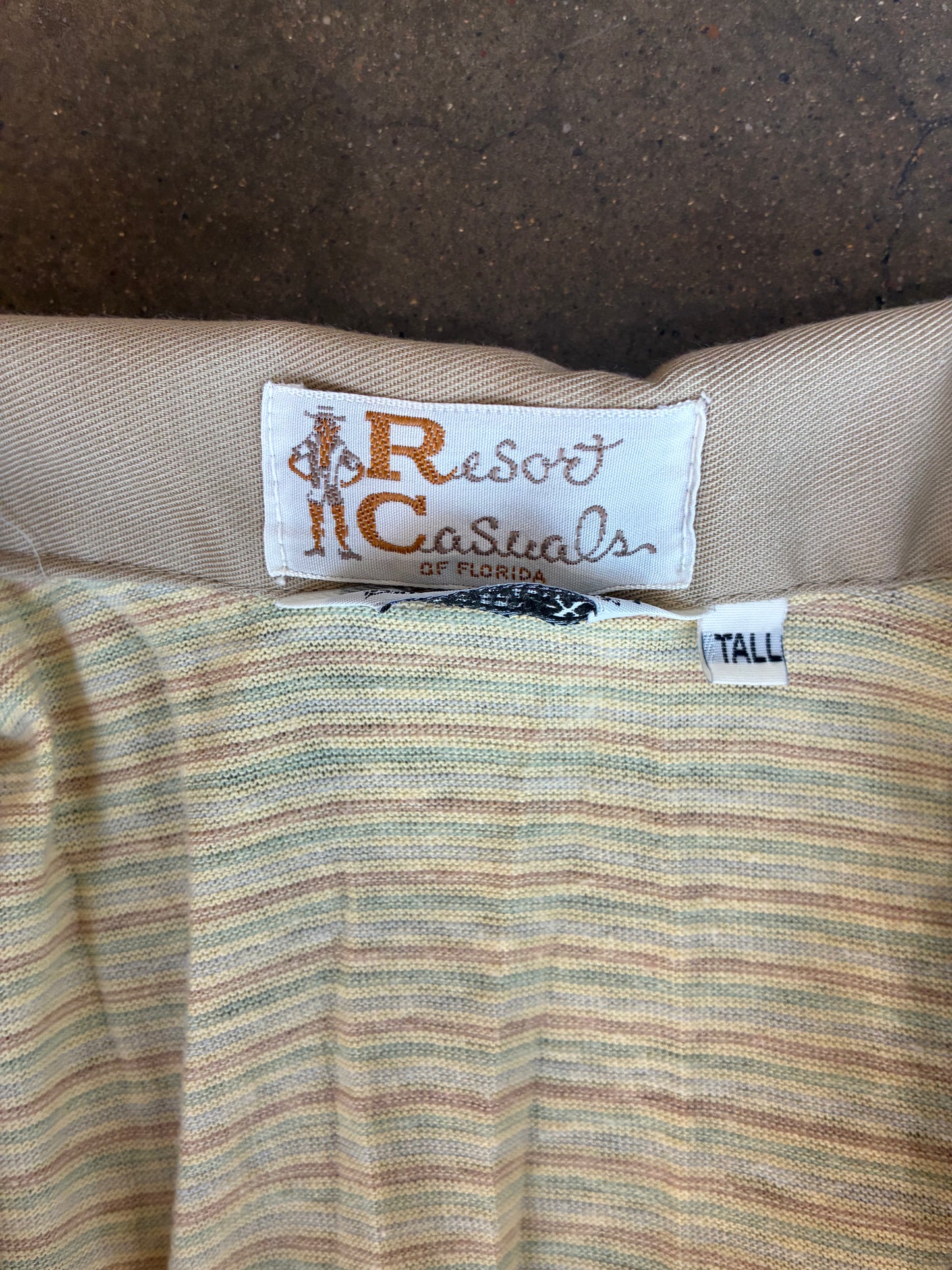 Yellow Striped Endless Summer Polo