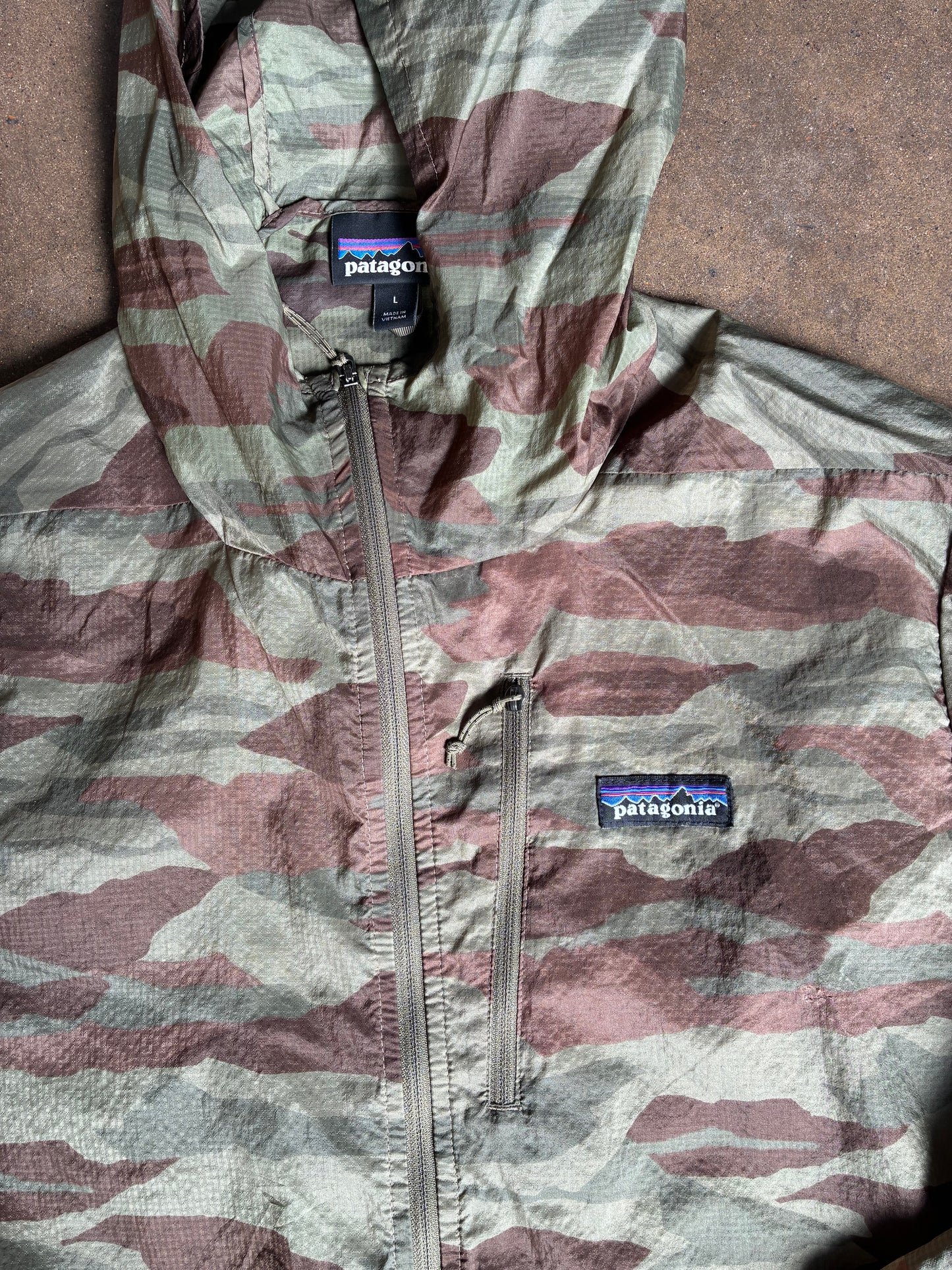 Camo Print Patagonia Jacket
