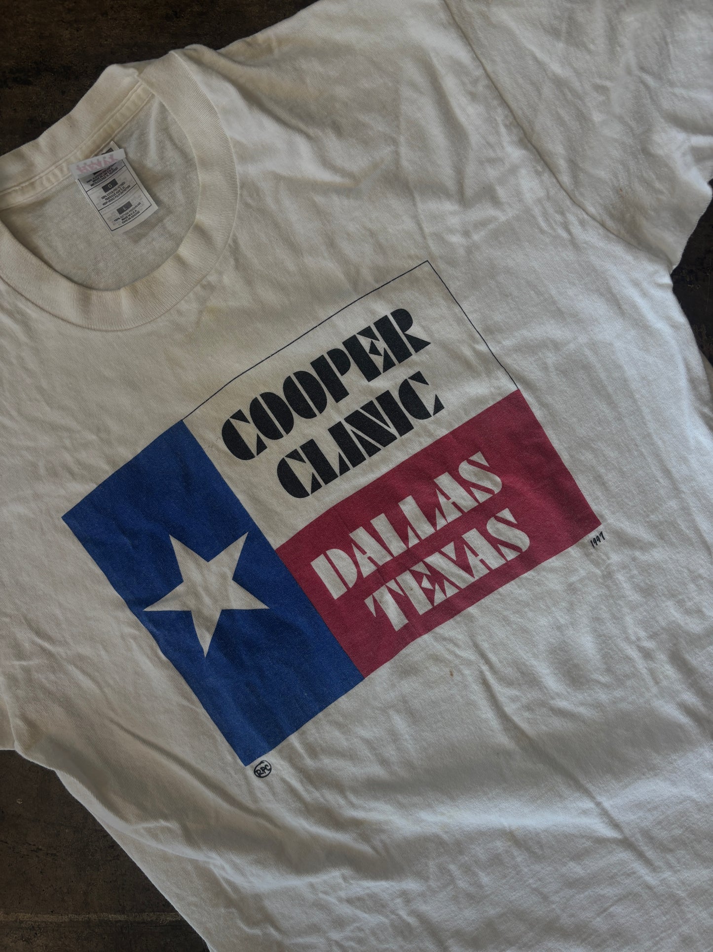 White Cooper Clinic Dallas, Texas Tee