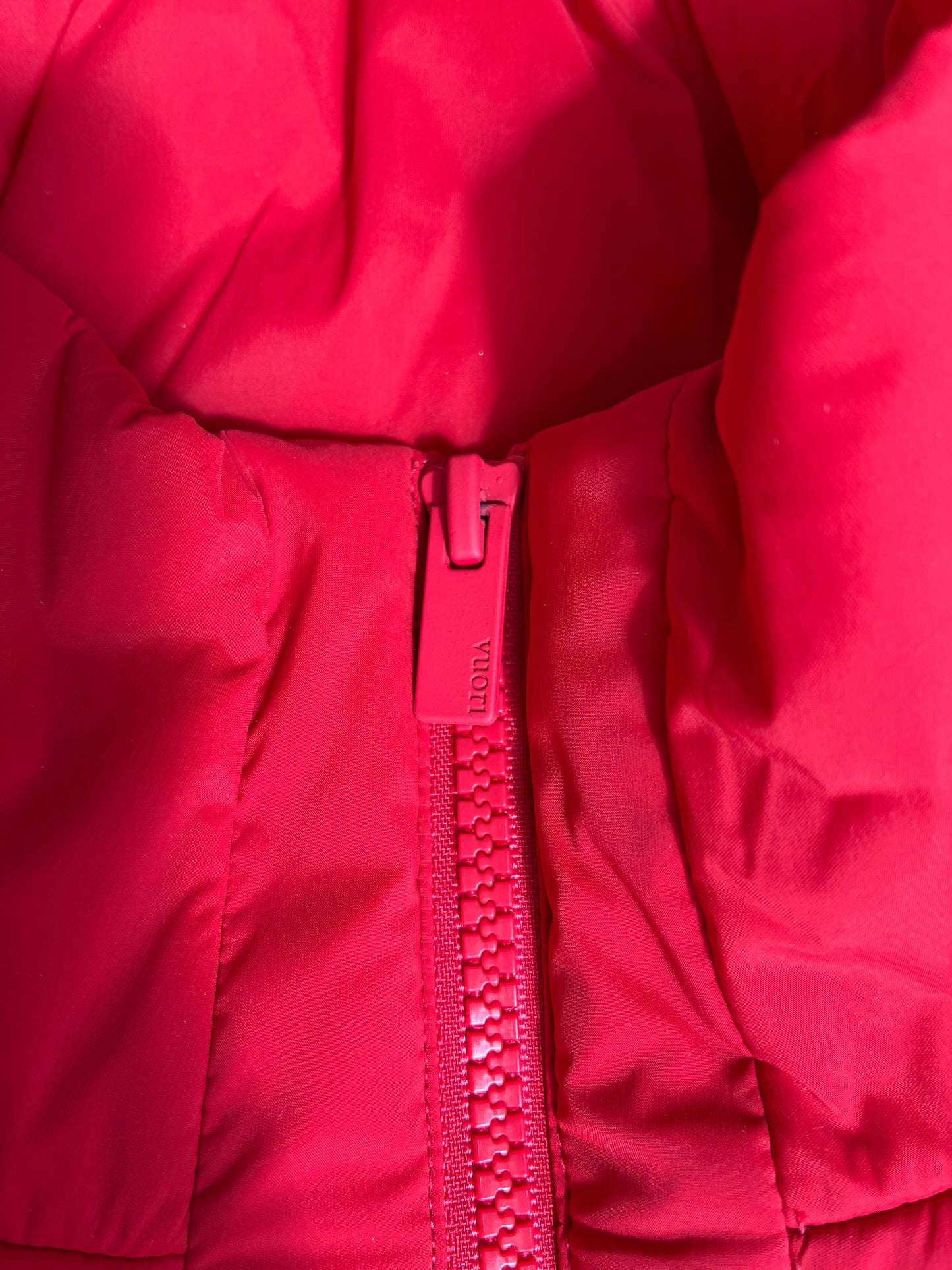 Red Vuori Quilted Jacket