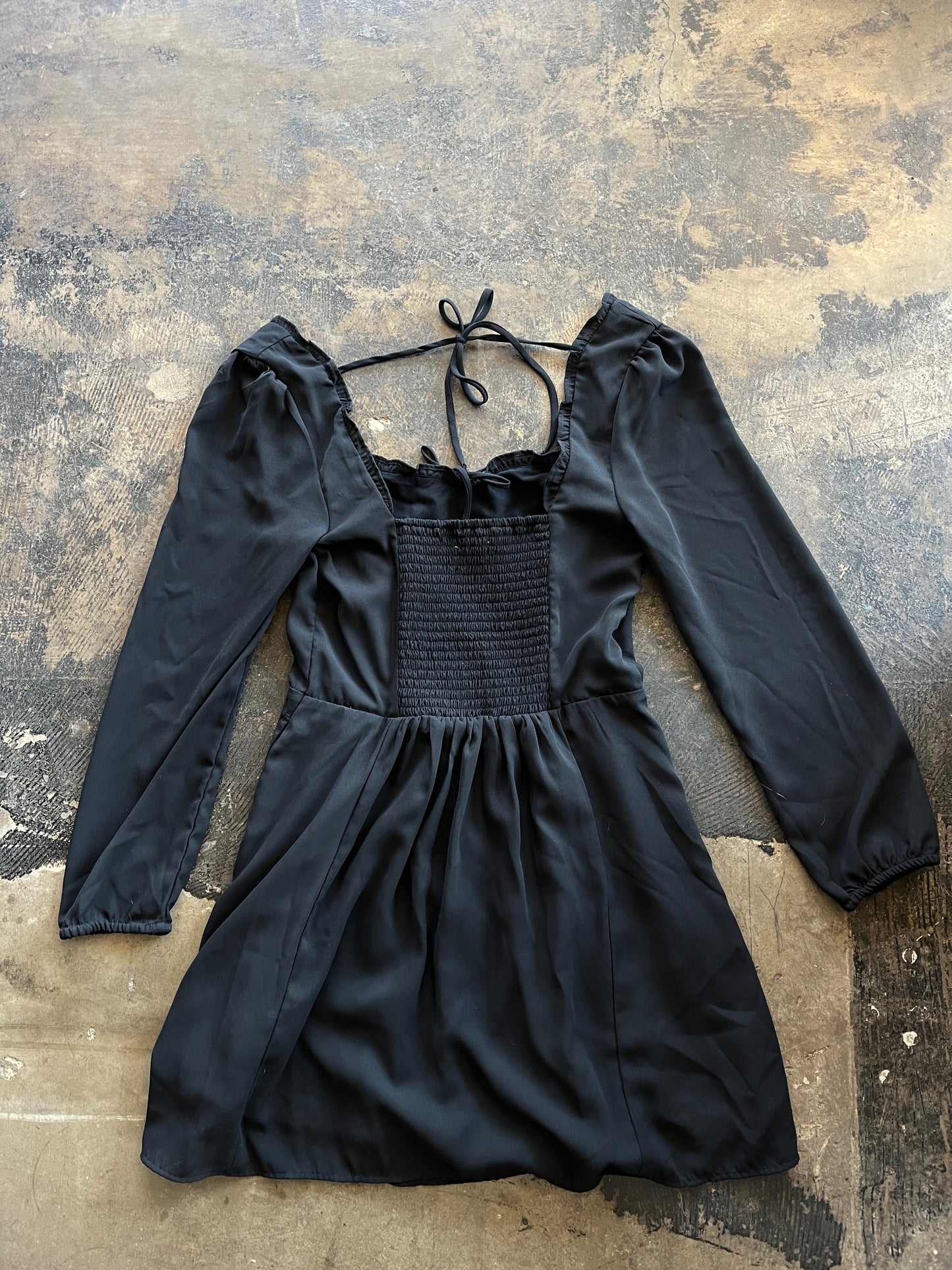 Black Abercrombie Long Sleeve Dress