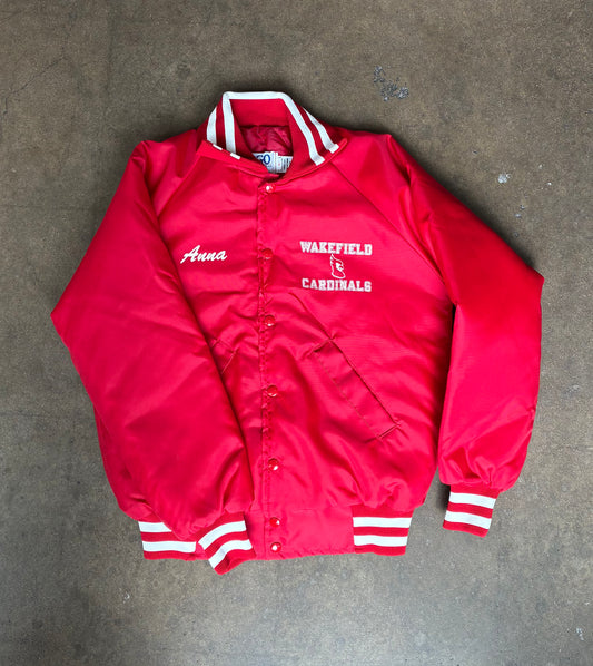 Red Wakefield Cardinals Club Jacket