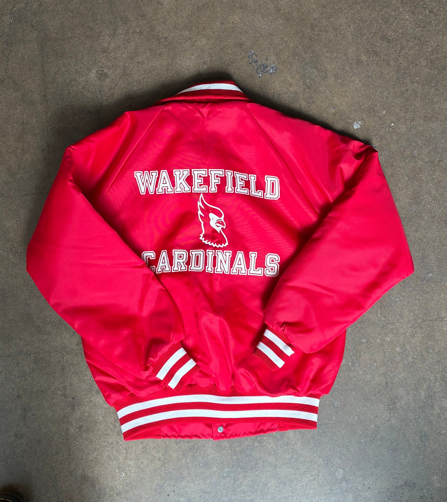 Red Wakefield Cardinals Club Jacket