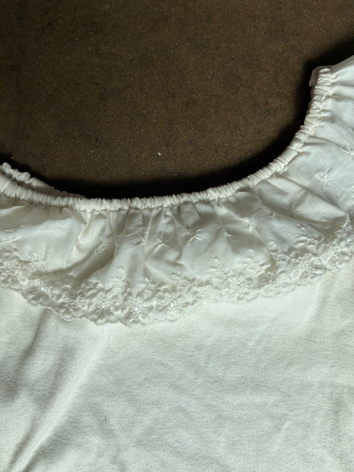 Ruffle Trim Blouse