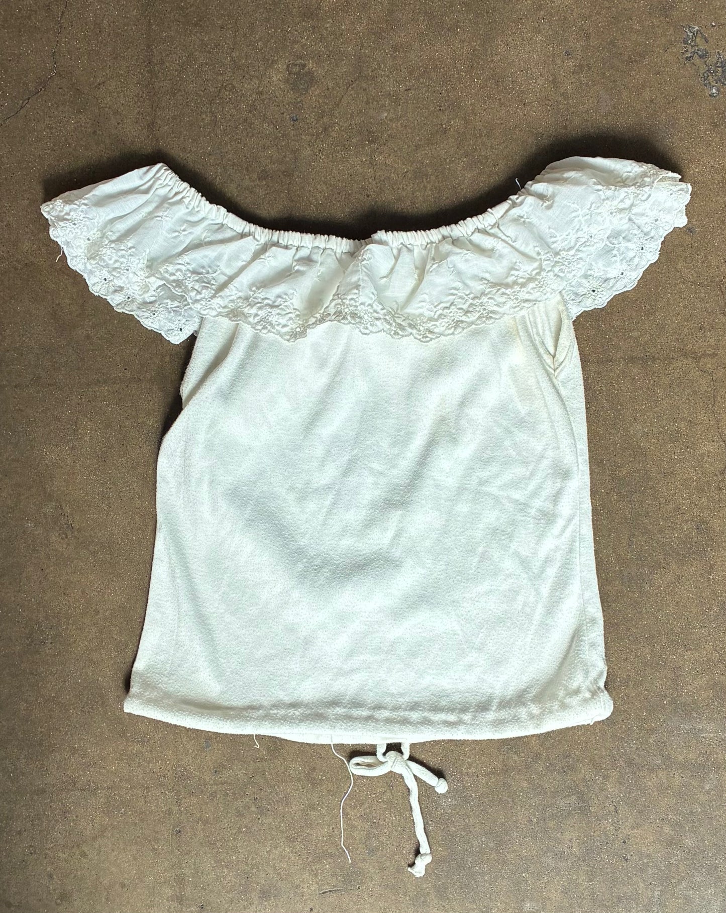 Ruffle Trim Blouse