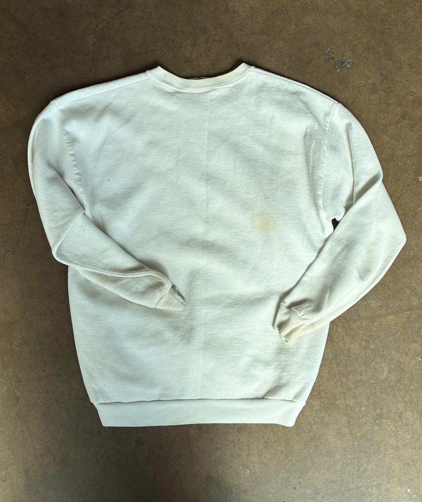 The Far Side White Crewneck Sweater