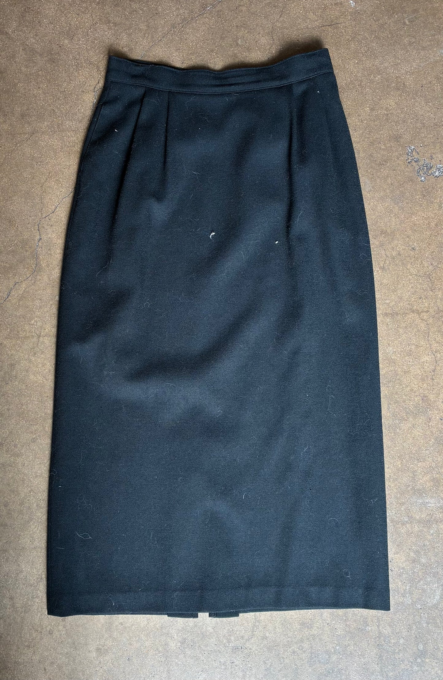 Black Pencil Maxi Skirt