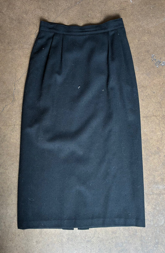 Black Pencil Maxi Skirt