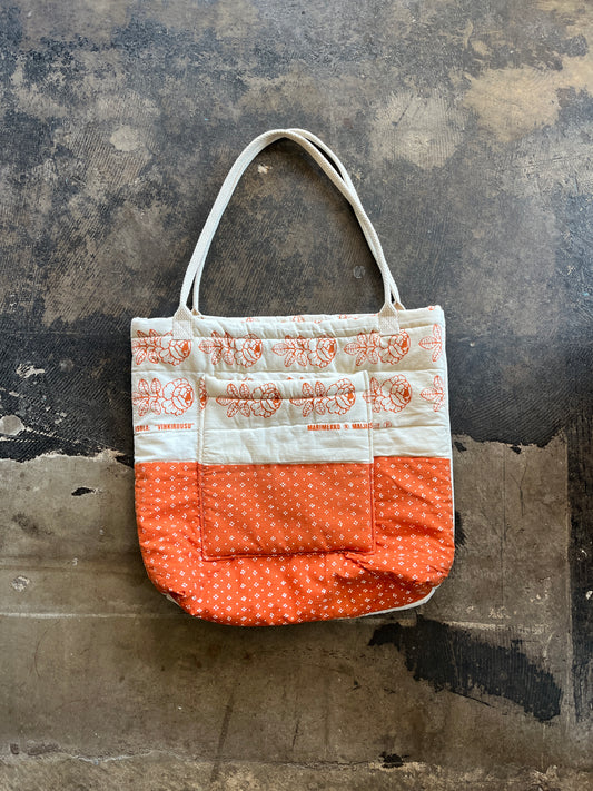 Psychic Outlaw Handmade Patterned Quilt Tote Bag