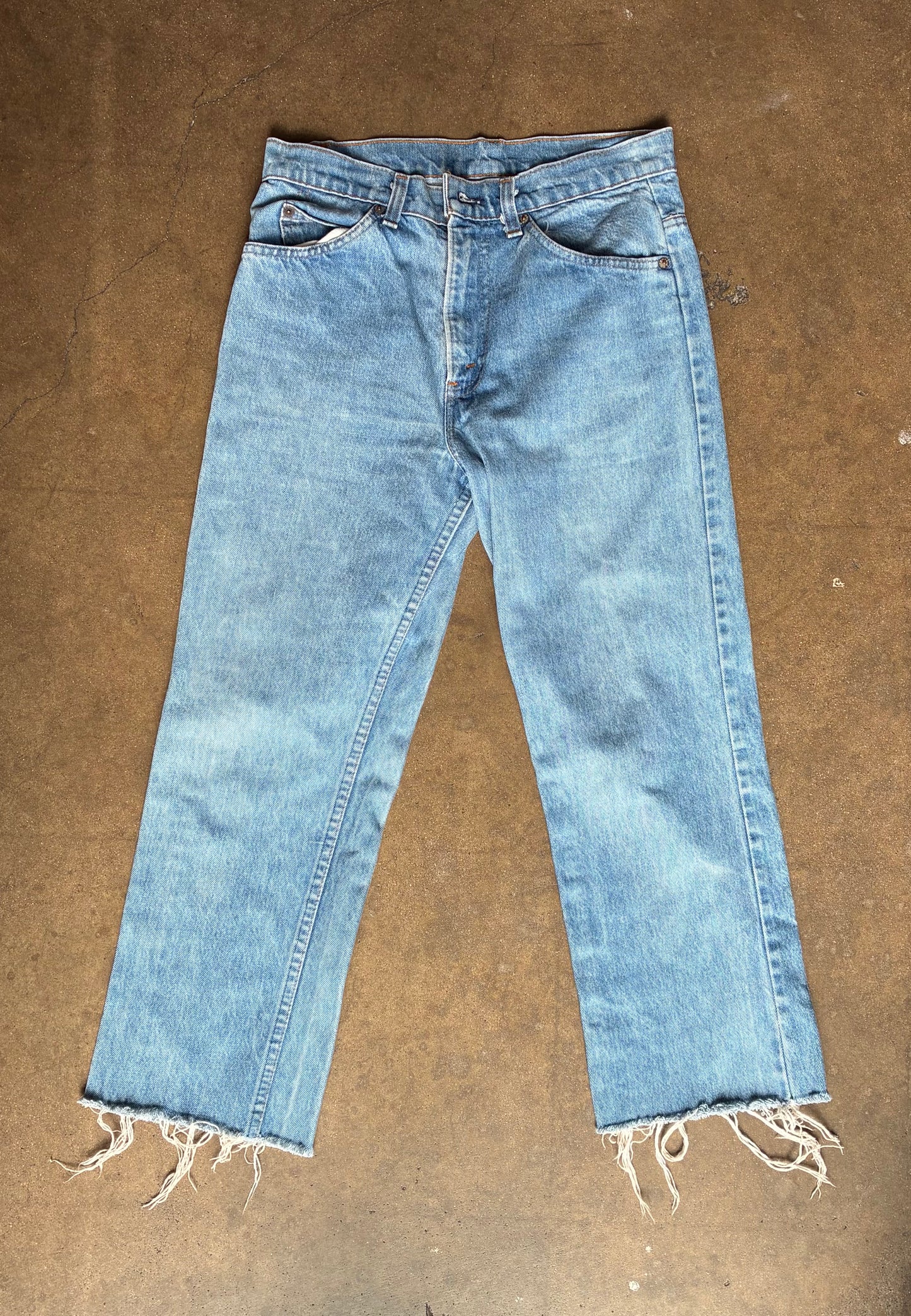 Cropped Levis Orange Tab Denim