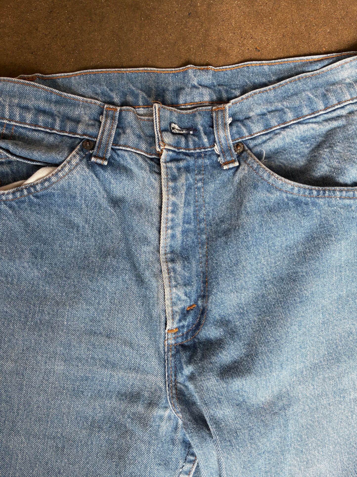 Cropped Levis Orange Tab Denim
