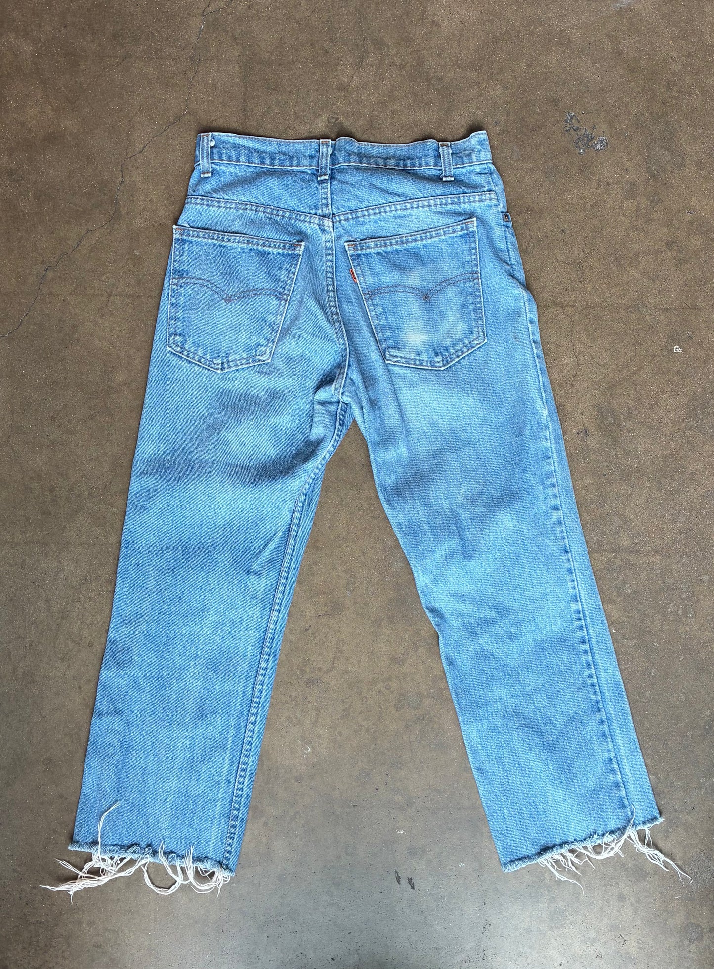 Cropped Levis Orange Tab Denim