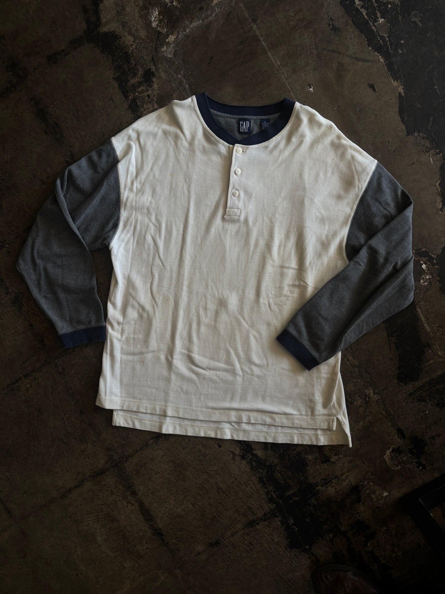 Gap Neutral Paneled Henley