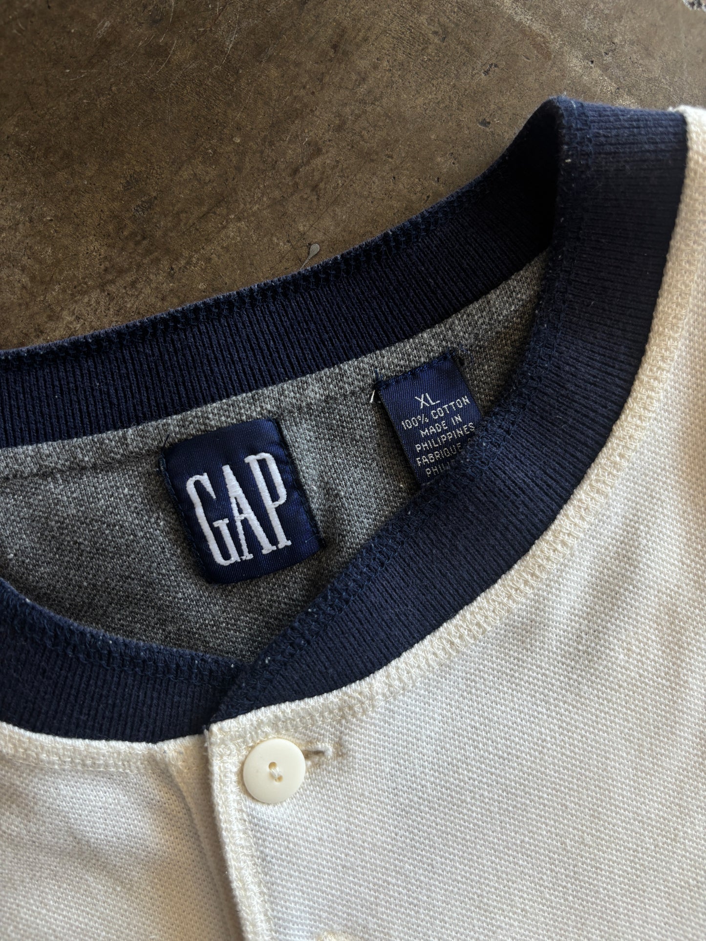 Gap Neutral Paneled Henley