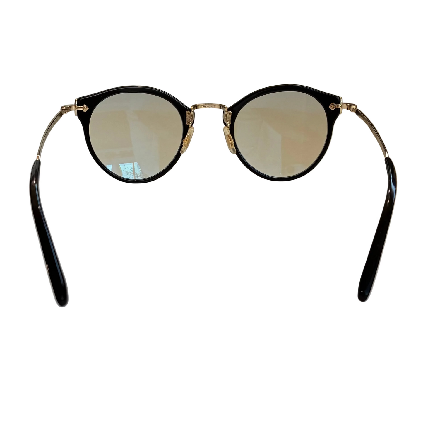 Gold + Black Oliver Peoples Glasses