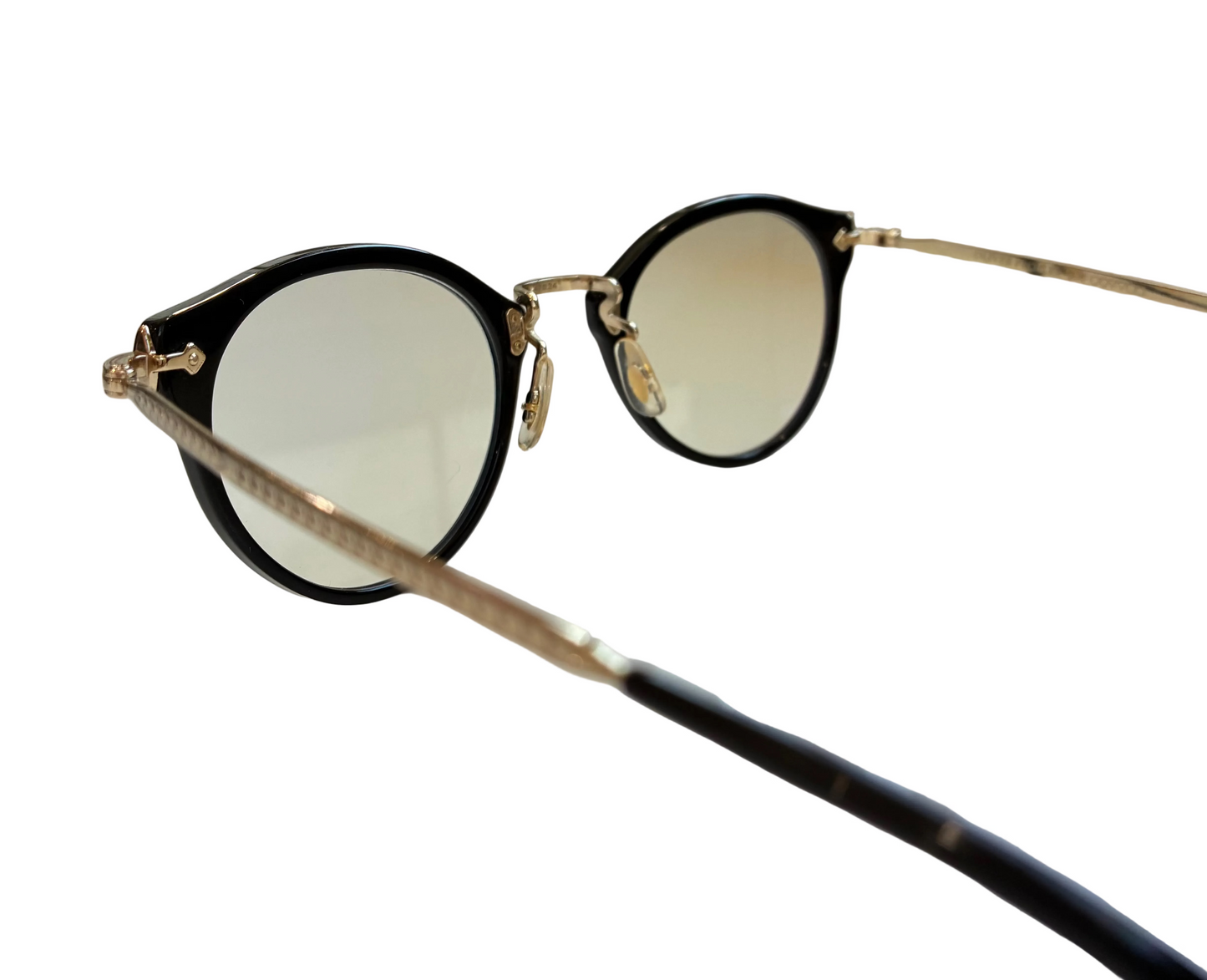 Gold + Black Oliver Peoples Glasses