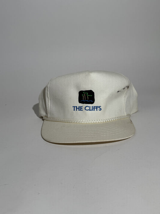 The Cliffs White Snapback