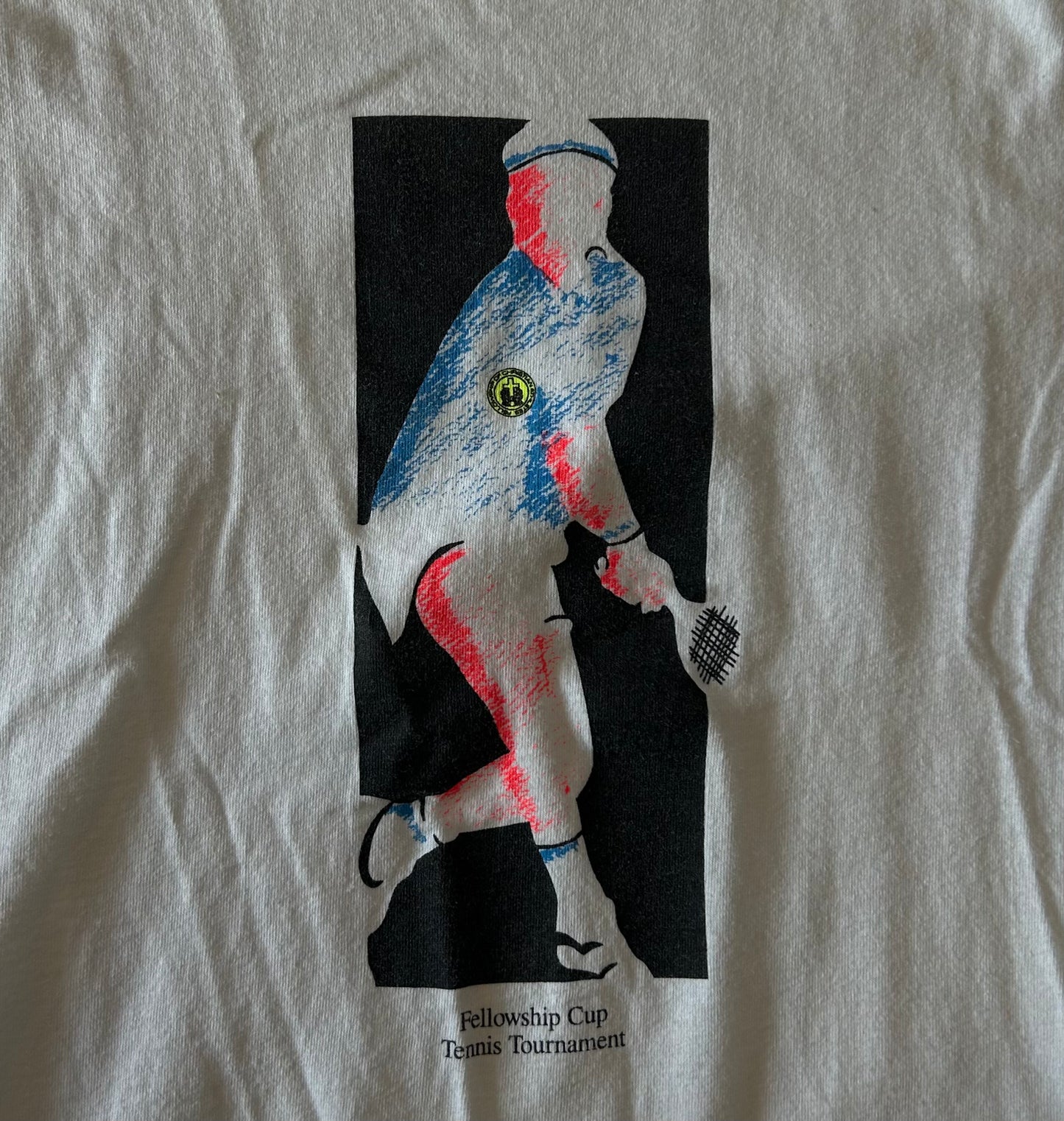 White Fellowship Cup Tennis Tournament Tee
