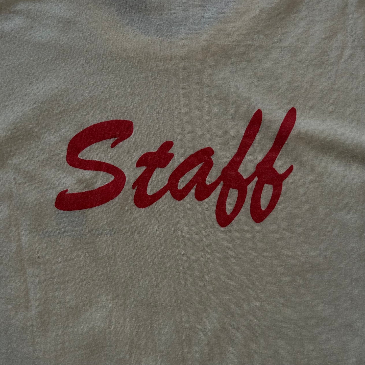 Pale Yellow Festival of Two Rivers Staff Tee