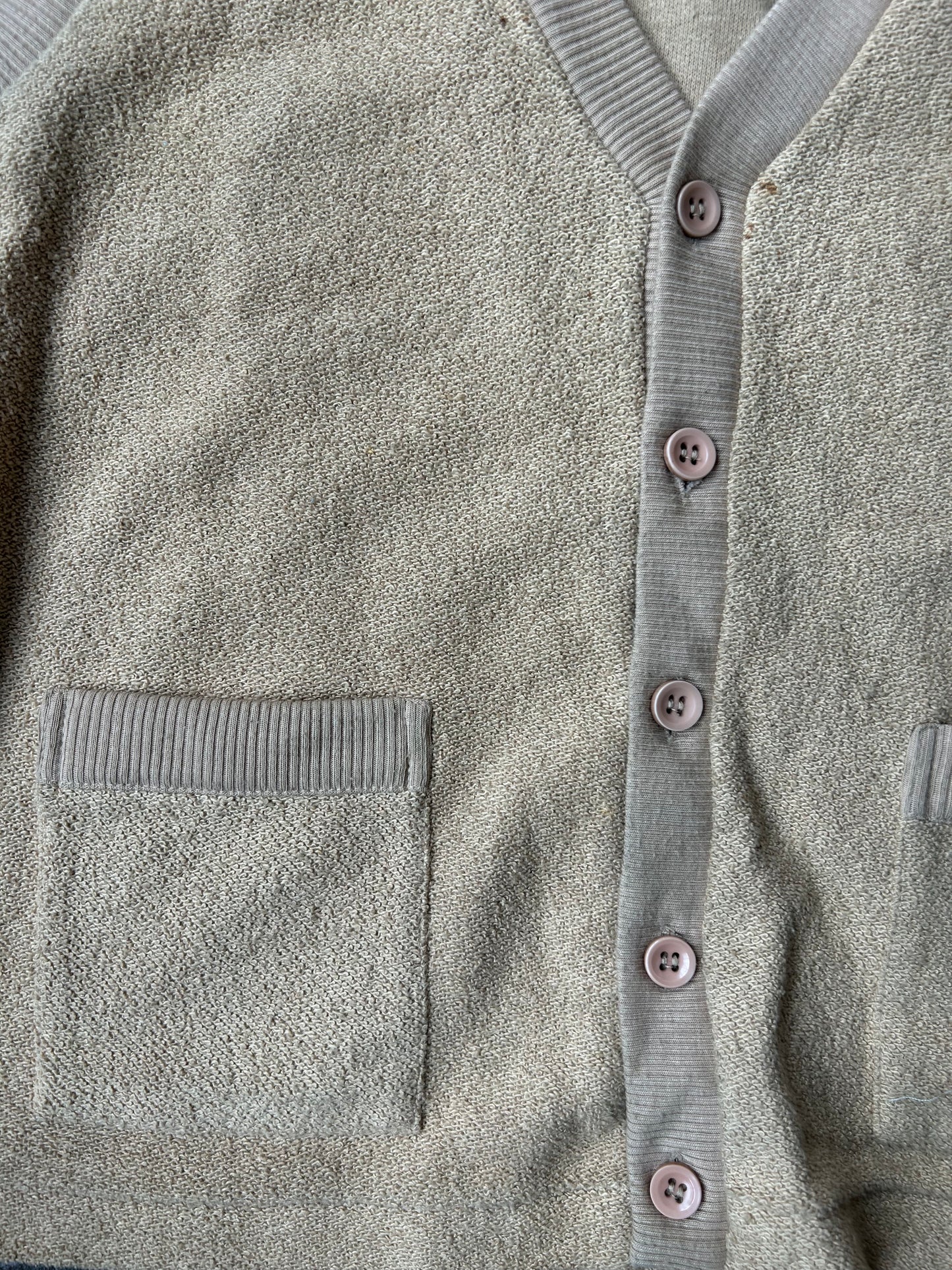 The Men's Shop Tan Vest W/ Pockets