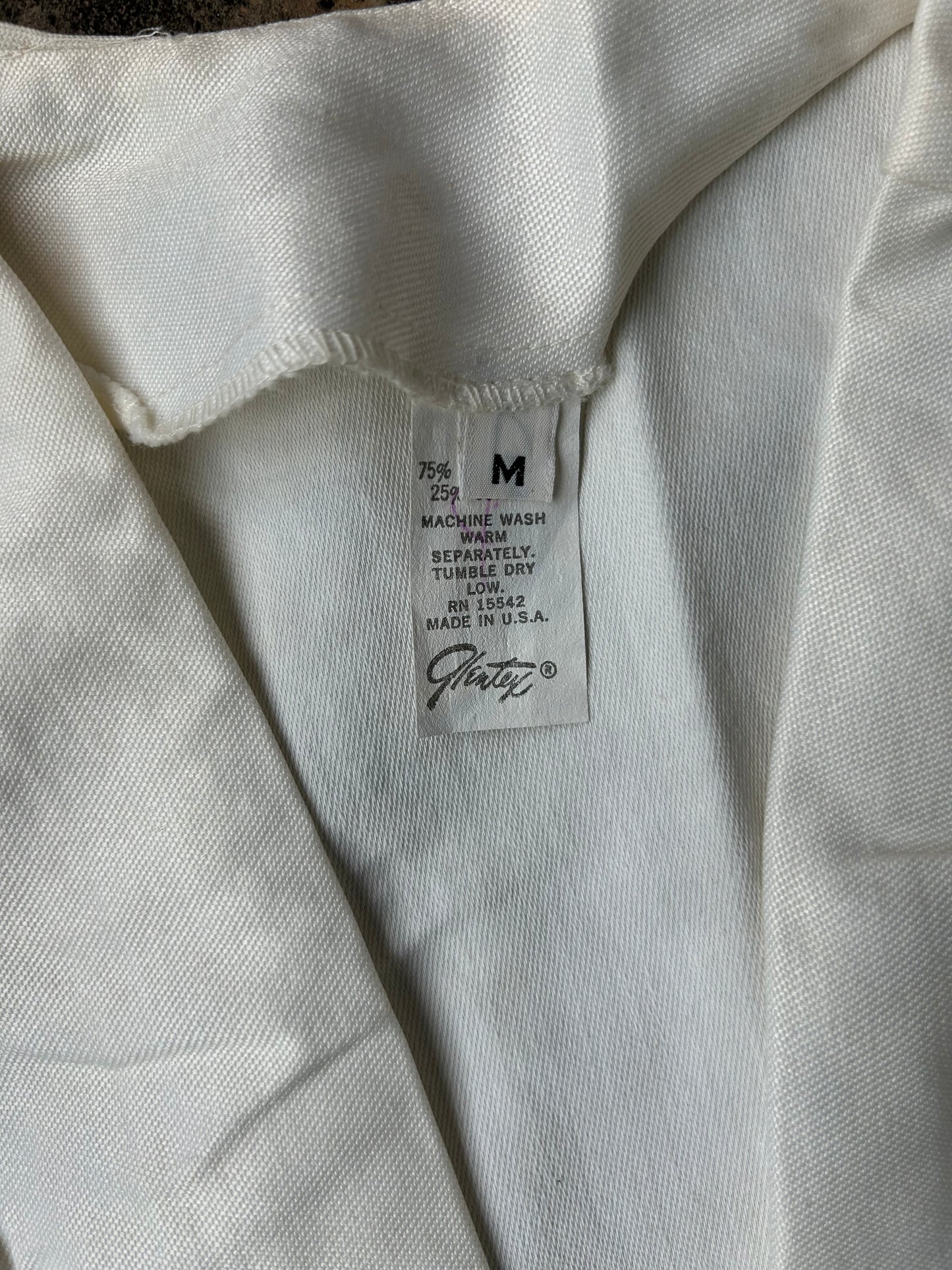 White Glentey Short Sleeve Open Front Top