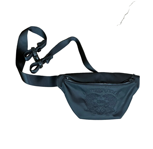 Black Onitsuka Tiger Fanny Pack