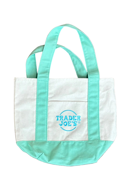 Mint Trader Joe's Tote