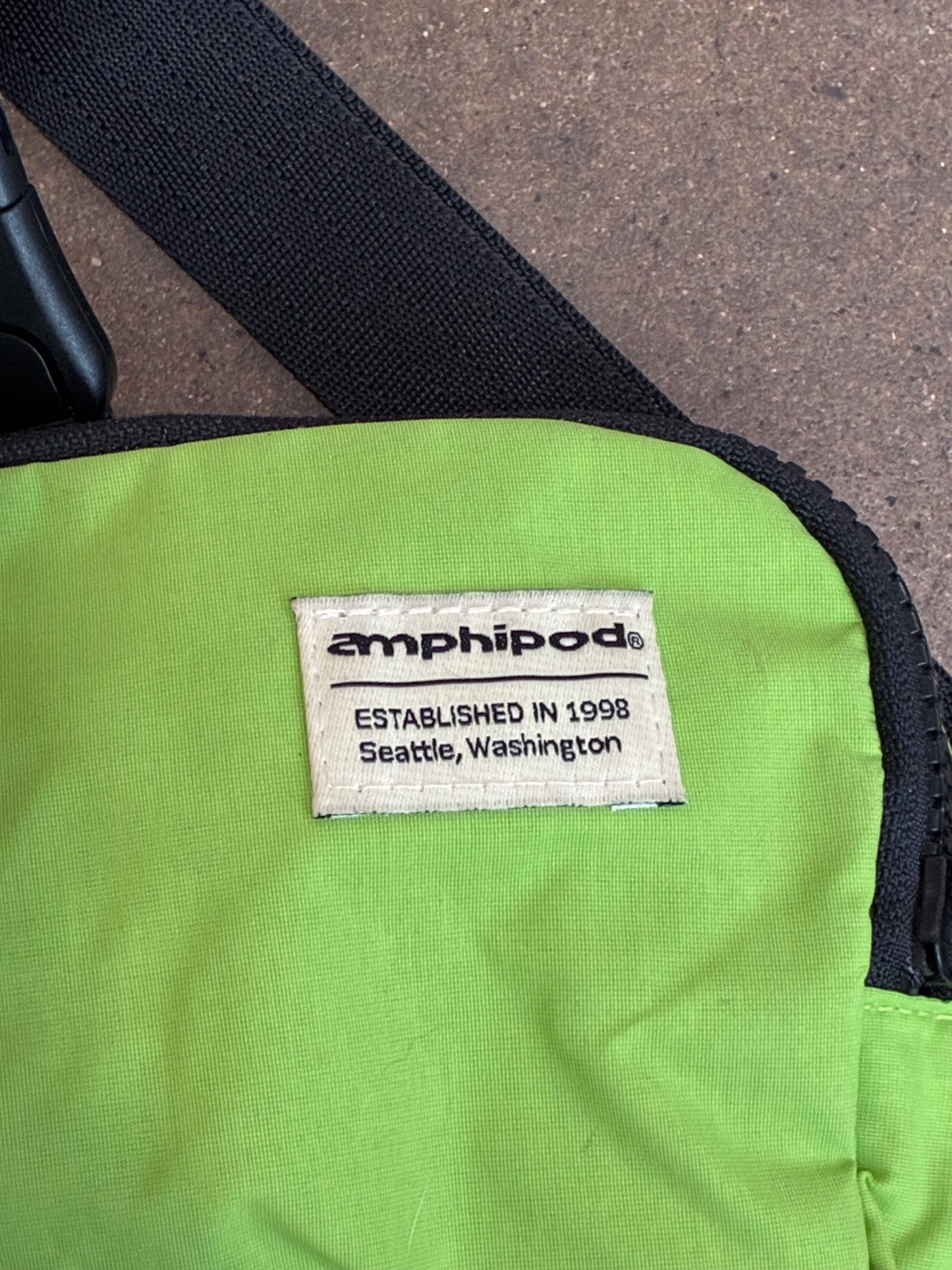 Lime Green Amphipod Fanny Pack